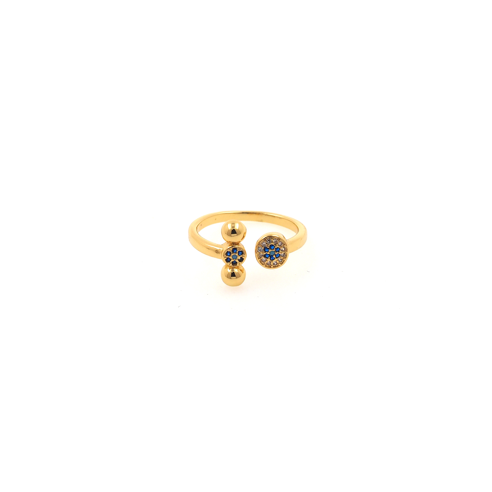 18K Gold Filled Beaded Rings,Minimalist Rings,Ball Ring,Adjustable Ring,Dainty Ring,Open Ring