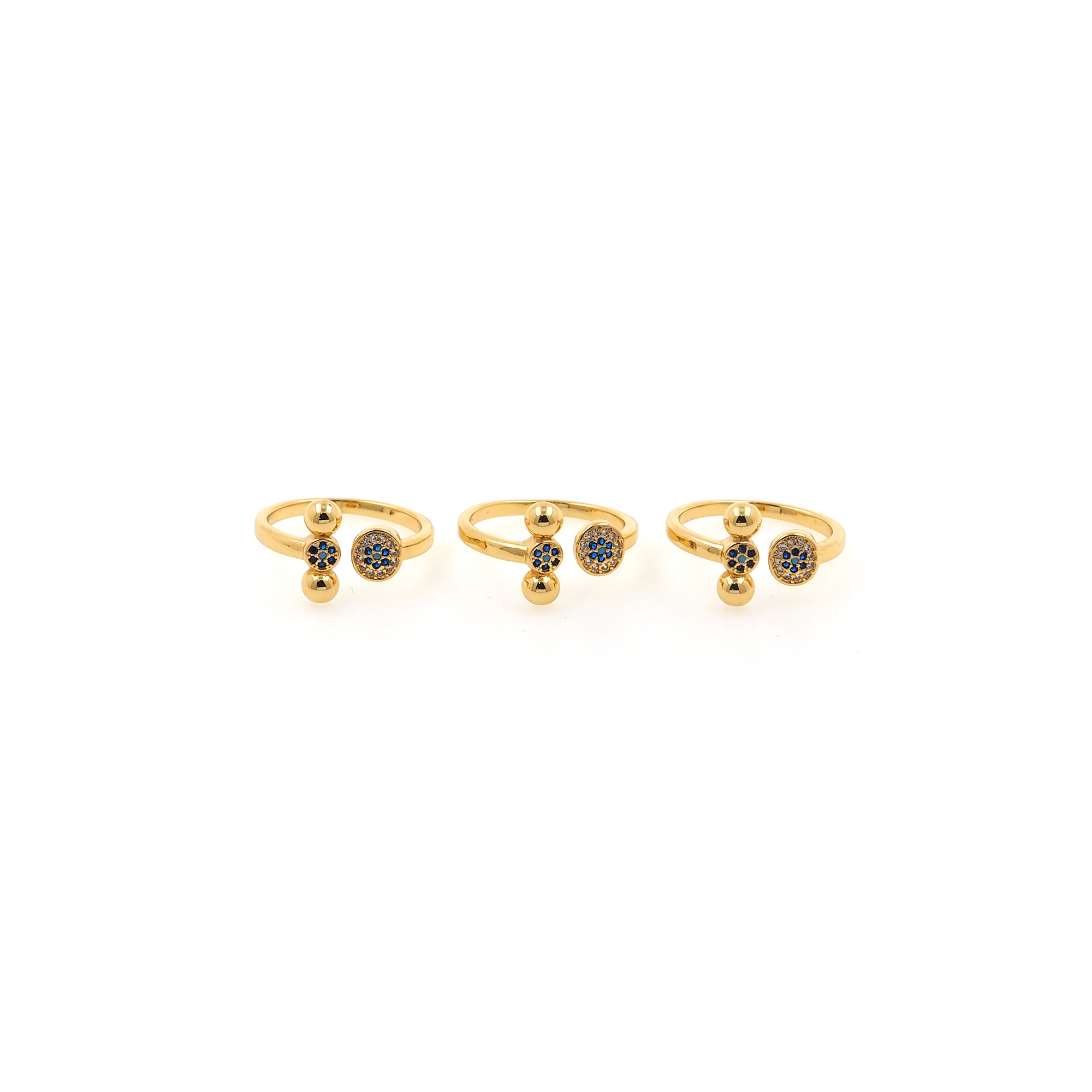 18K Gold Filled Beaded Rings,Minimalist Rings,Ball Ring,Adjustable Ring,Dainty Ring,Open Ring