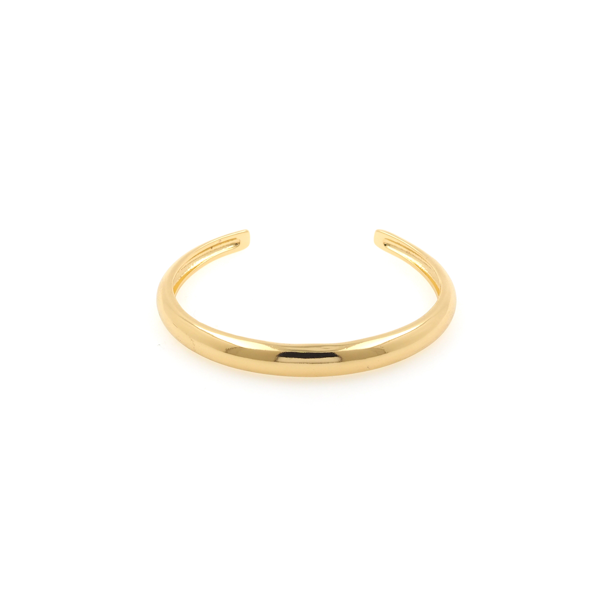 18K Gold Filled Bangle For Women,Minimalist Bracelet,Cuff Bangle Bracelet,Everyday Bracelet,Gift for Her