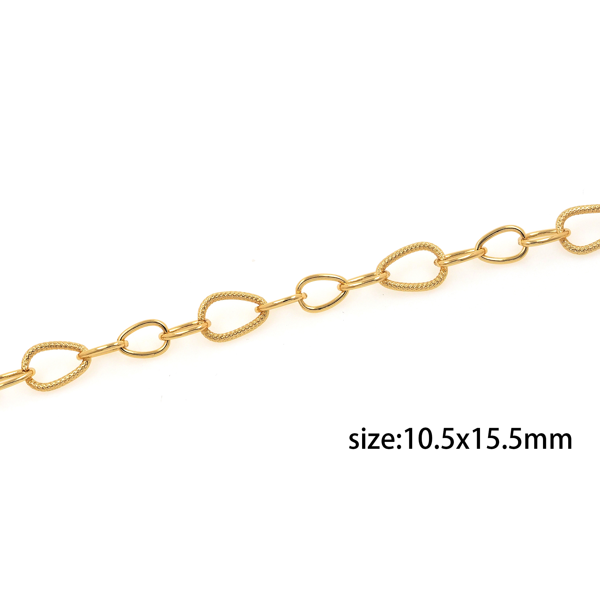18K Gold Filled Cable Chain Necklace,Minimalist Link Chain,Gold Cable Chain Necklace for Women DIY Jewelry Making Supply