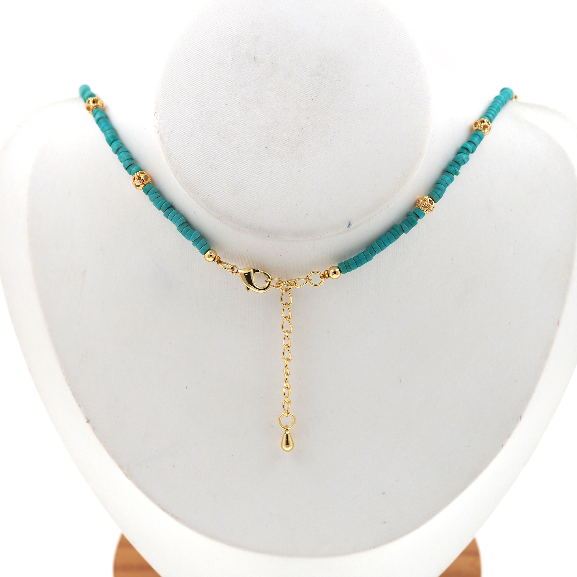 18K Gold Filled Mushroom Pendant Necklace,Minimalist Necklace,Pearl Necklace,Beaded Necklace,Adjustable Necklace