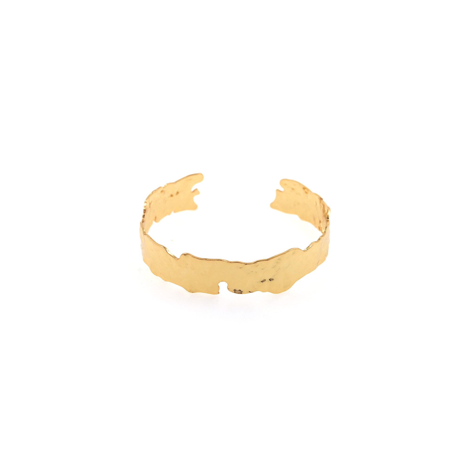 18K Gold Filled Irregular Bangle For Women,Minimalist Bracelet,Cuff Bangle Bracelet,Everyday Bracelet,Gift for Her