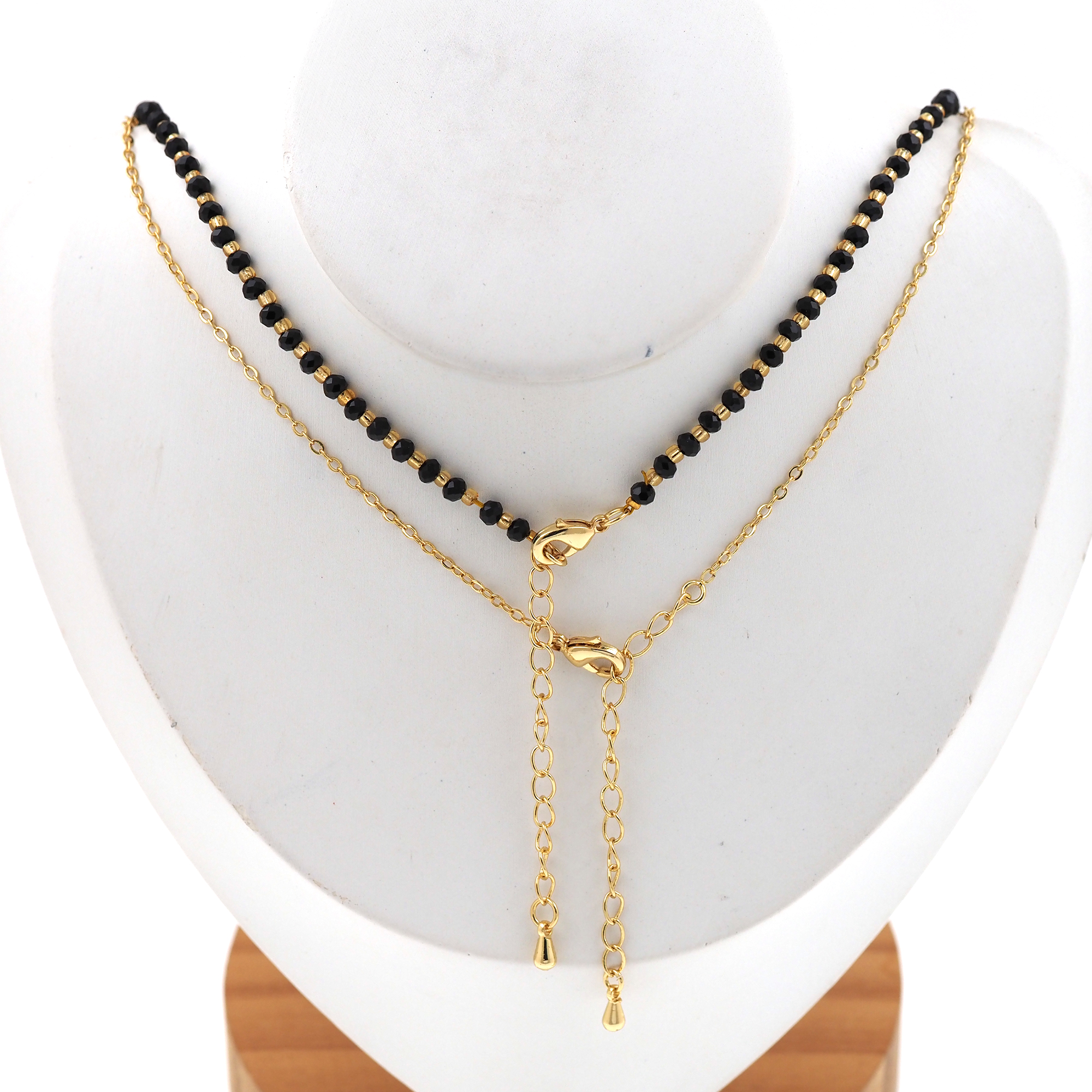 18K Gold Filled Butterfly Necklace,Minimalist Necklace,Layered Necklace,Beaded Necklace,Adjustable Necklace