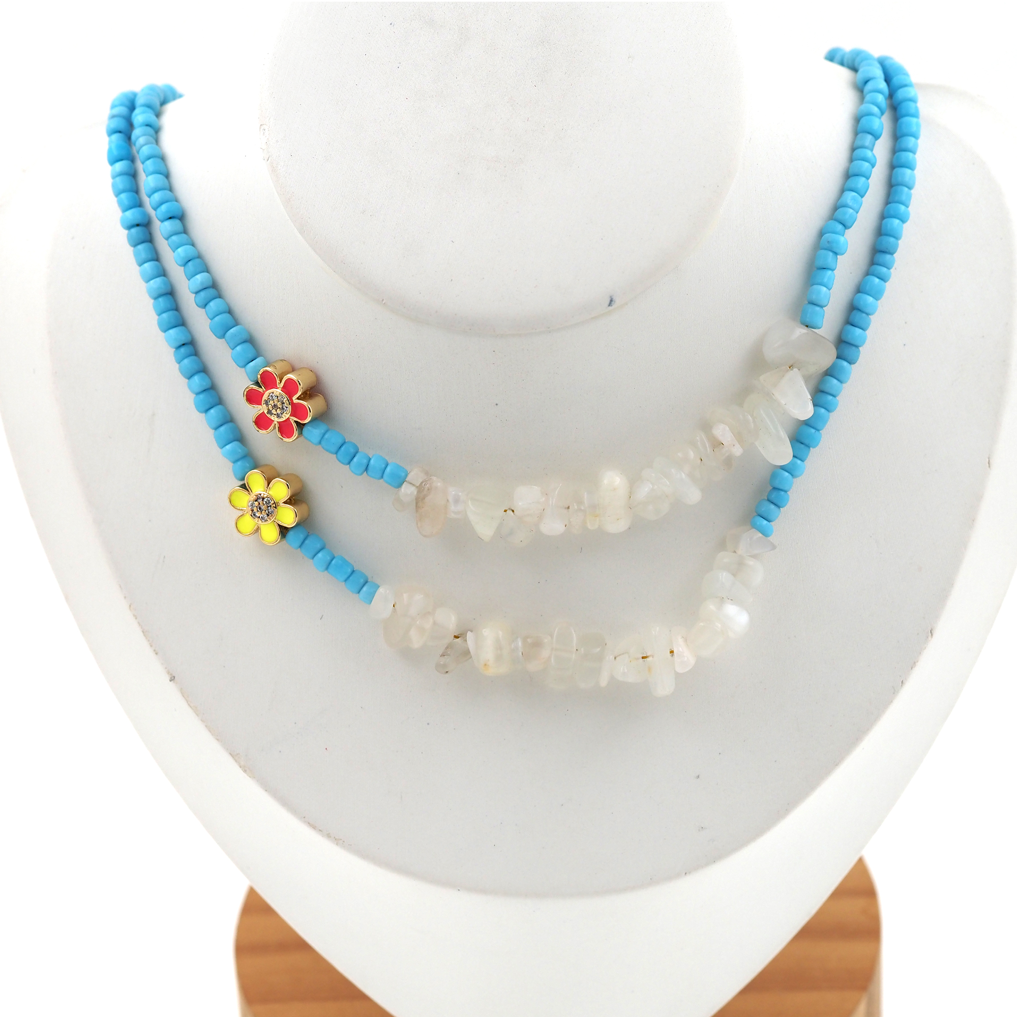 18K Gold Filled Thin Link Necklace,Minimalist Necklace,Dainty Necklace,Beaded Necklace,Adjustable Necklace