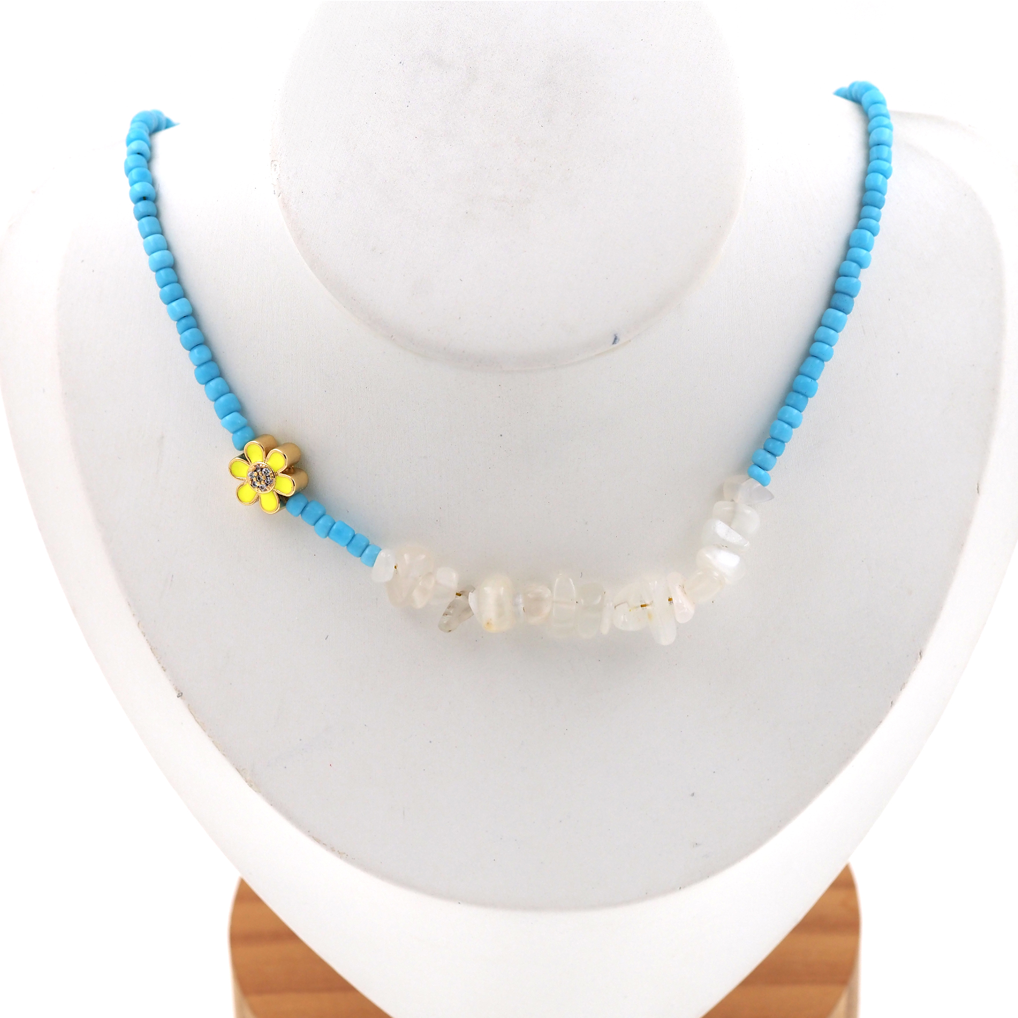 18K Gold Filled Thin Link Necklace,Minimalist Necklace,Dainty Necklace,Beaded Necklace,Adjustable Necklace