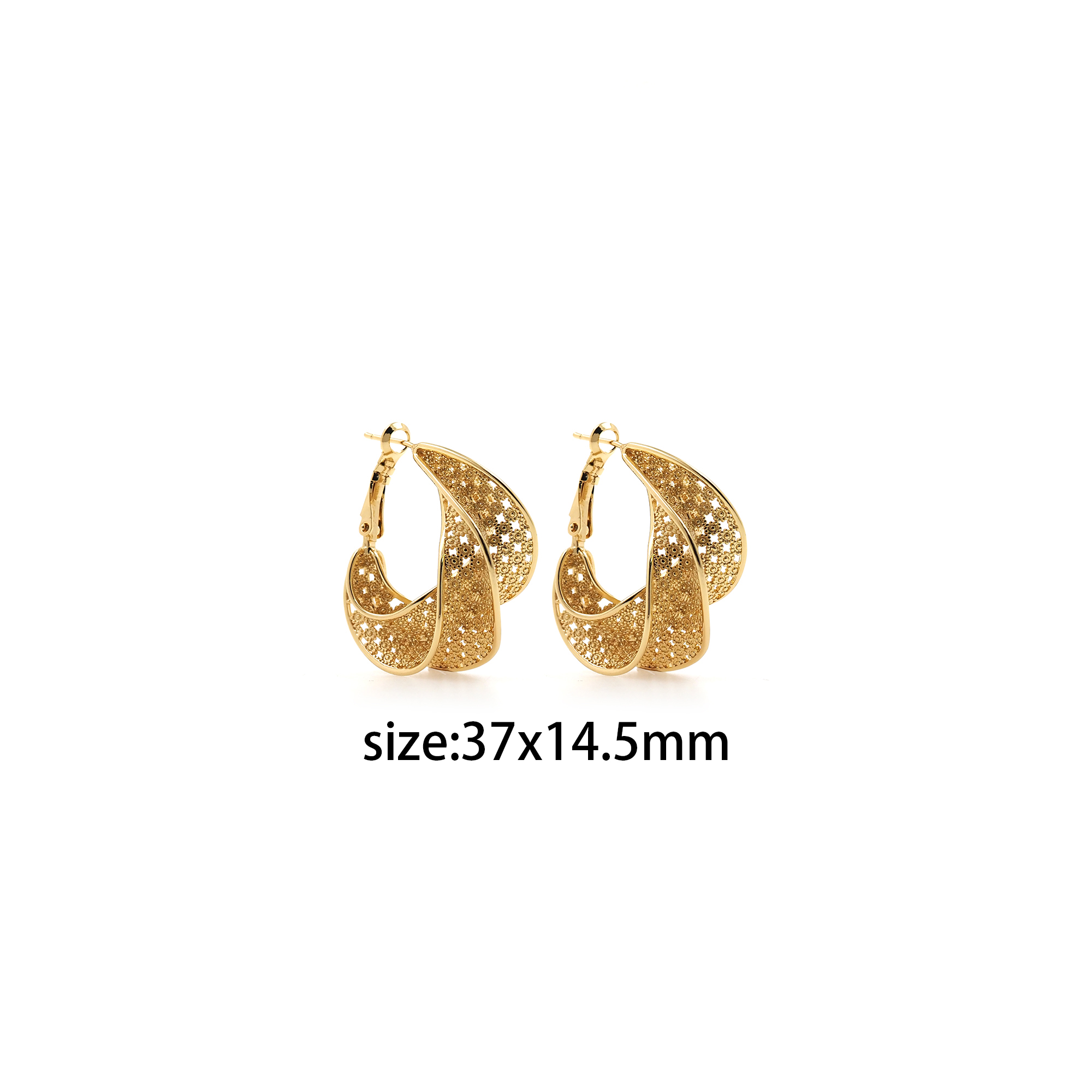 18K Gold Filled Twist Hoops,Mesh Hoops Earrings,Dainty Hoops,Gold Huggies Hoop Earrings,Minimalist Earrings