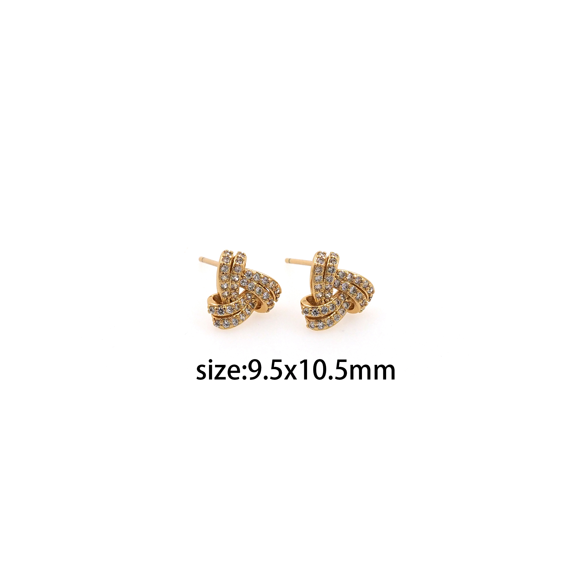 18K Gold Filled Triangle Stud Earrings,CZ Micro Pave Triangle Earrings,Dainty Earrings,Minimalist Earring,Gift for Wife