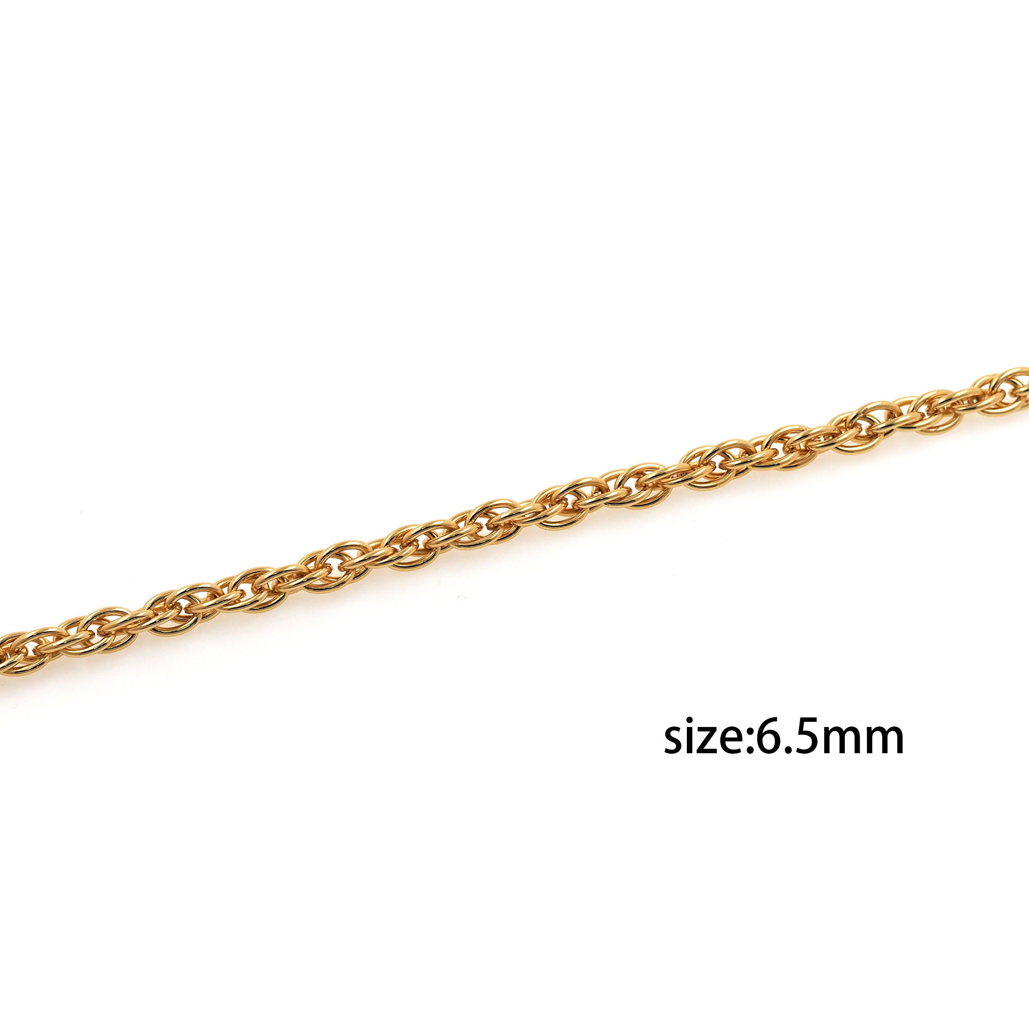 18K Gold Filled Wheat Chain Necklace,Dainty Thin Link Chain,Gold Wheat Chain Necklace for Women DIY Jewelry Making Supply