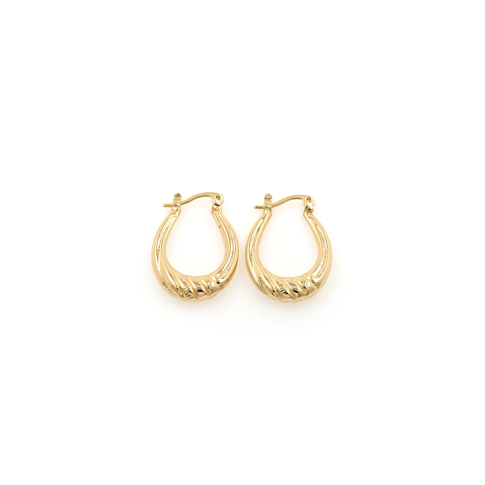 18K Gold Filled Oval Hoop Earrings,Dainty Thin Earrings,Gold Hoops,Minimalist Hoops Huggie