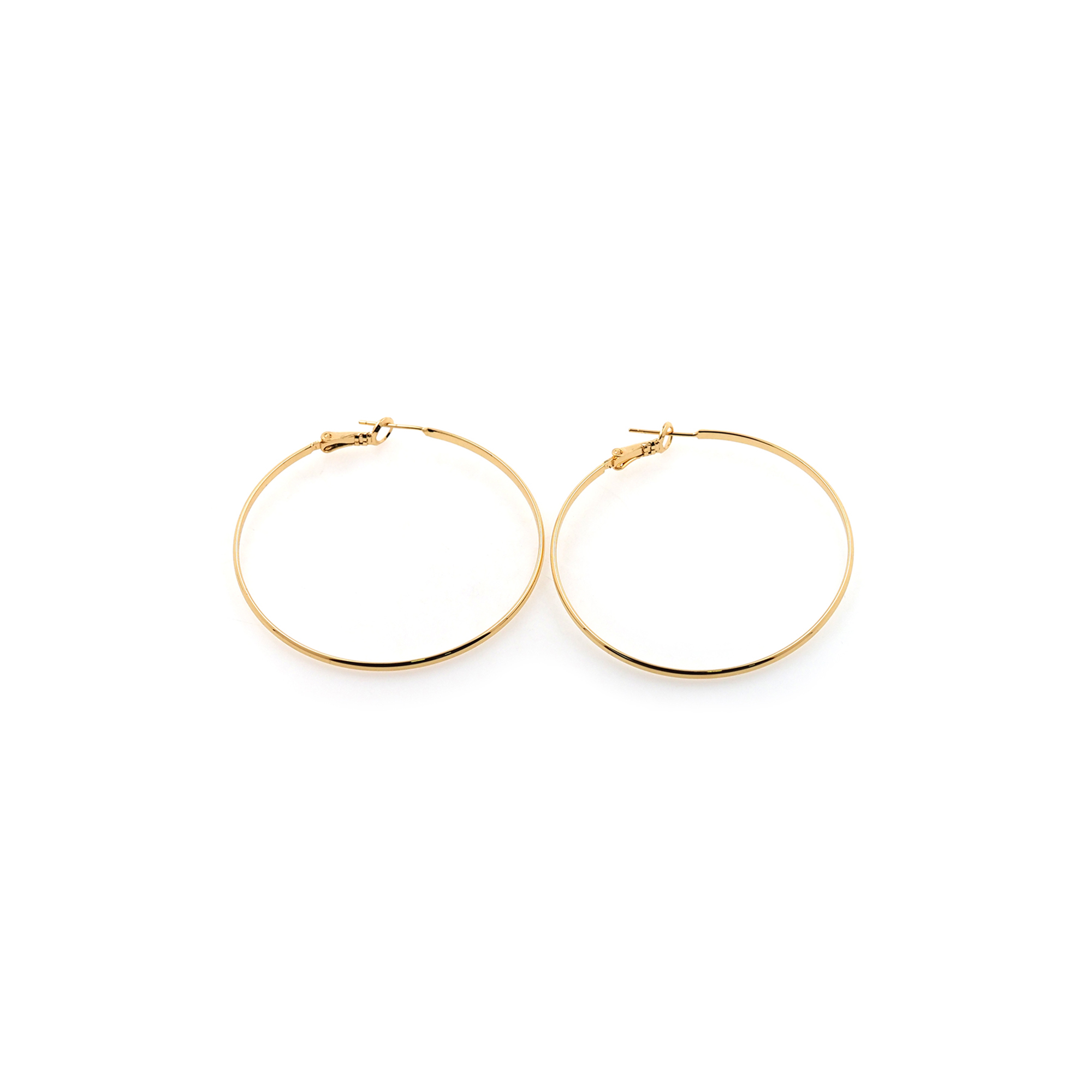 18K Gold Filled Round Hoop Earrings,Dainty Thin Earrings,Gold Hoops,Minimalist Hoops Huggie