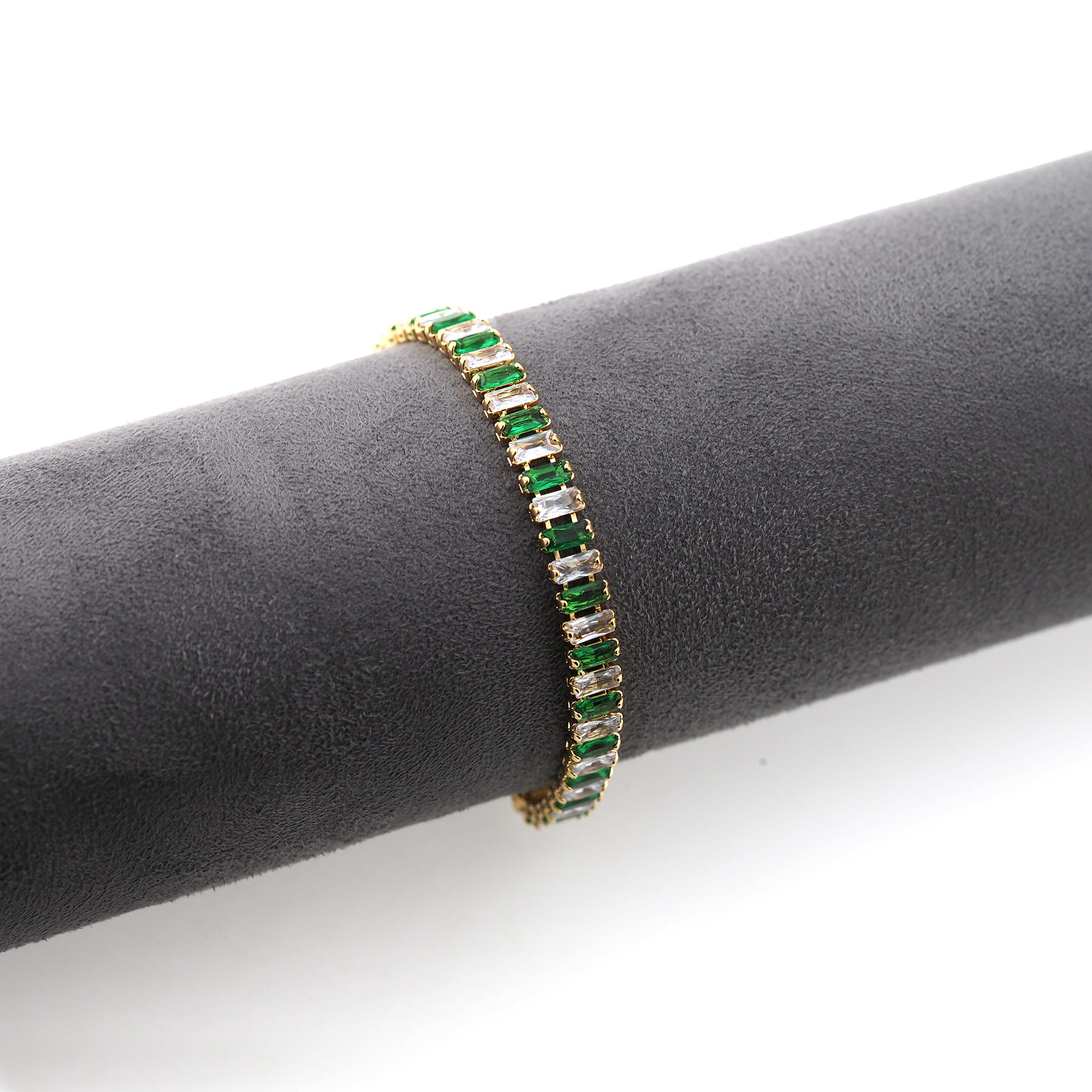 18K Gold Filled CZ Bracelet,Dainty Bracelet,Everyday Bracelet,Tennis Bracelet,Ladies Bracelet,Gift For Her