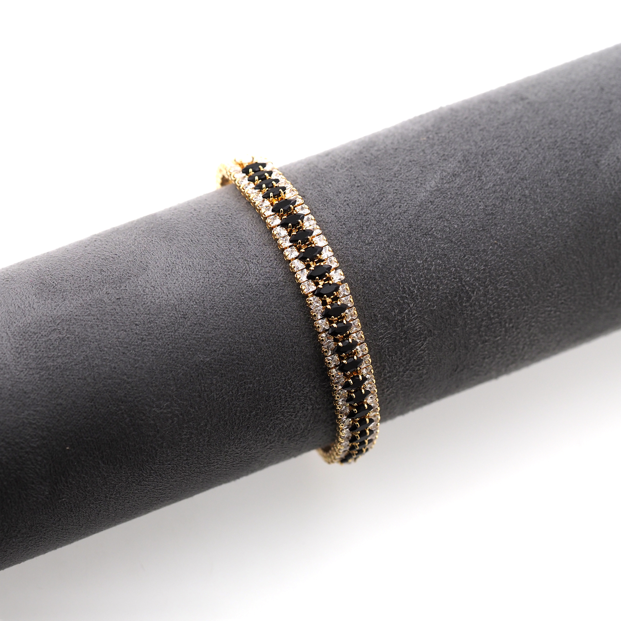 18K Gold Filled CZ Bracelet,Dainty Bracelet,Everyday Bracelet,Tennis Bracelet,Ladies Bracelet,Gift For Her