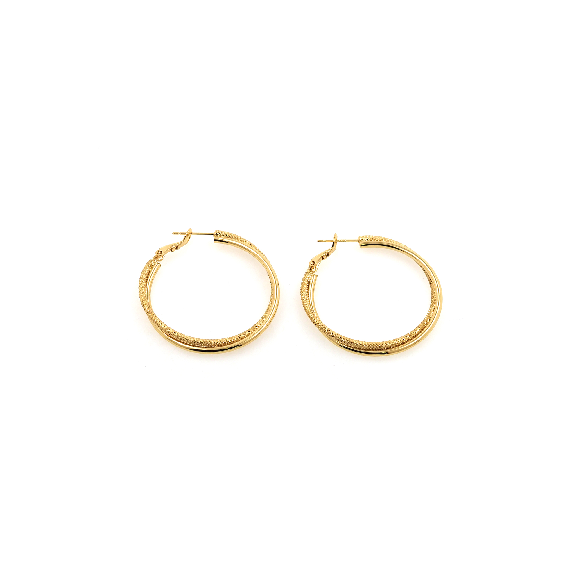 18K Gold Filled Twist Hoop Earrings,Thin Round Earrings,Twisted Hoops,Gold Hoops Huggie,Minimalist Earrings