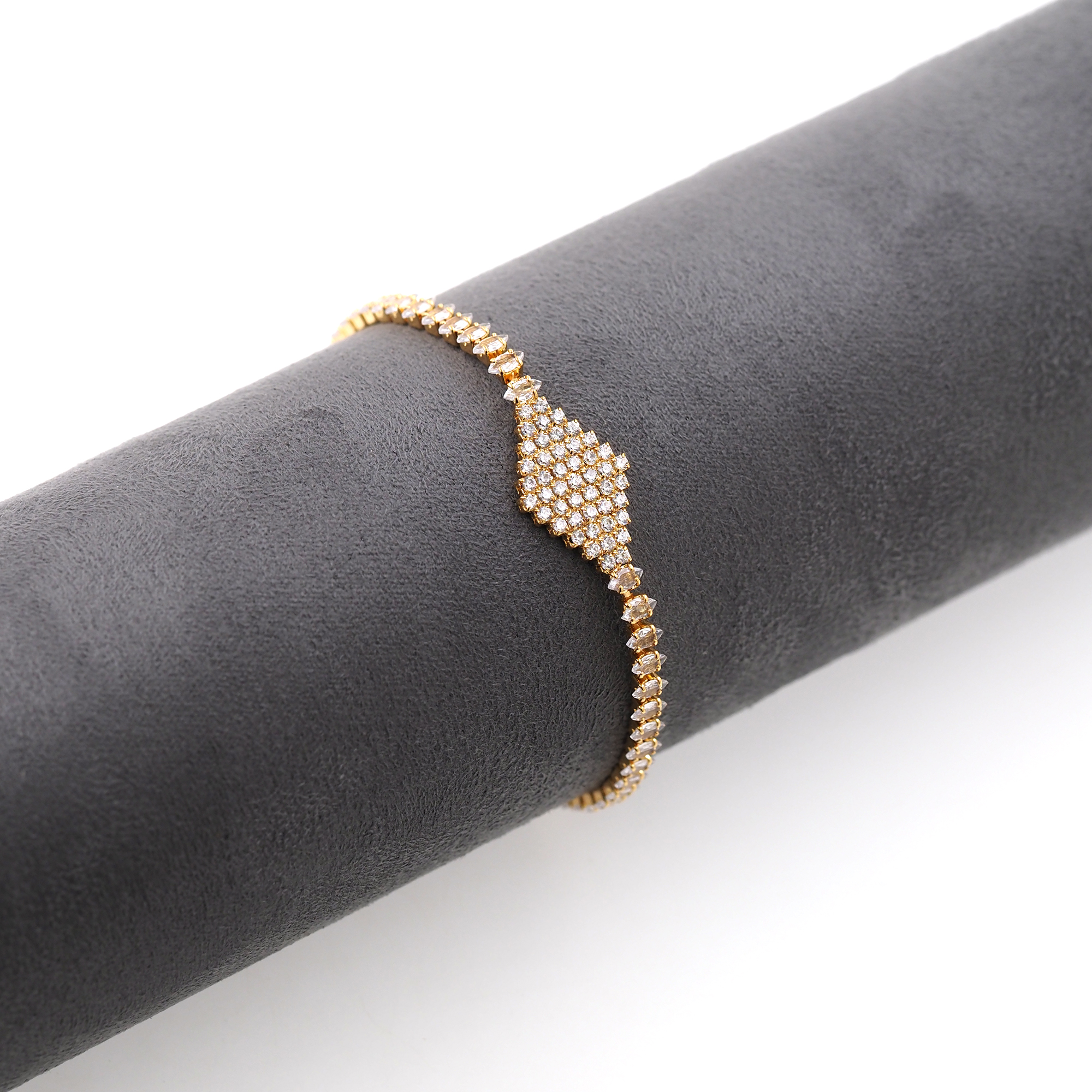 18K Gold Filled Zirconia Bracelet,Dainty Bracelet,Everyday Bracelet,Tennis Bracelet,Ladies Bracelet,Gift For Her