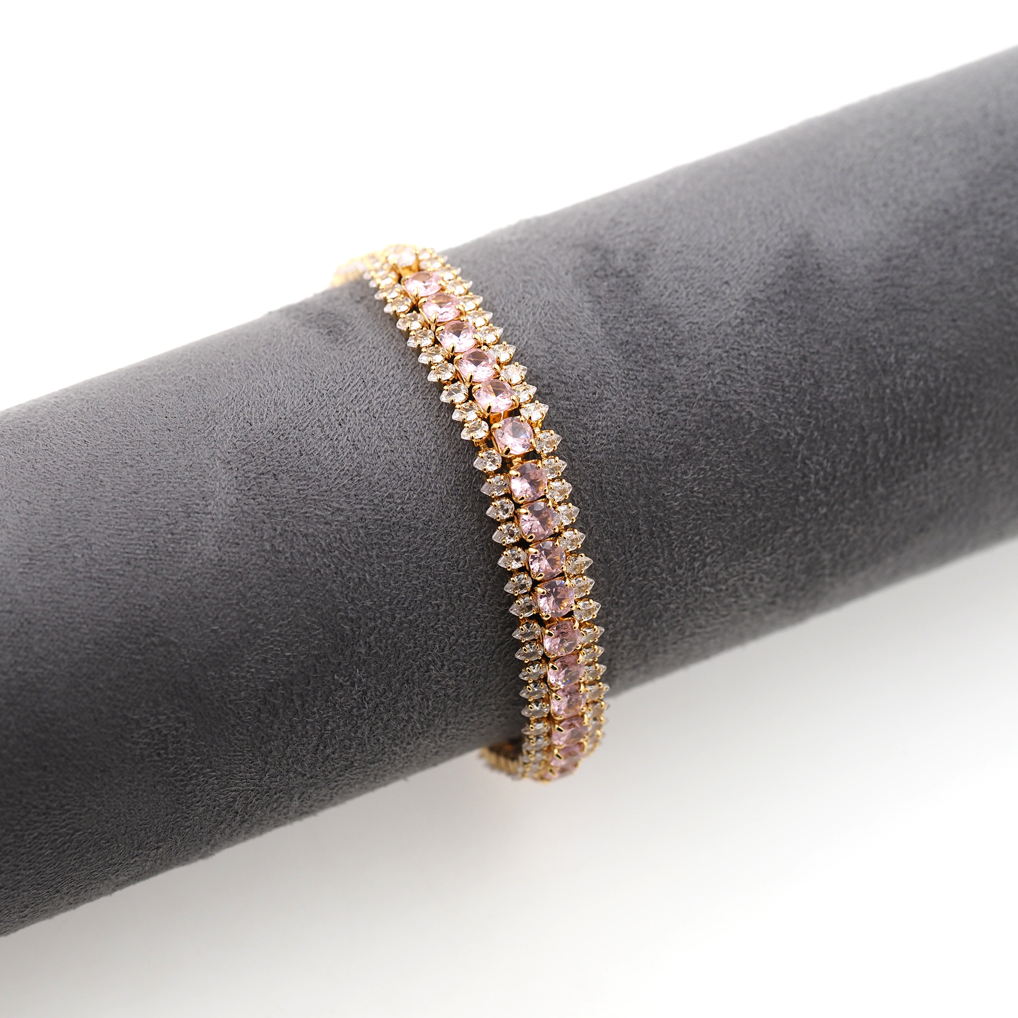 18K Gold Filled CZ Bracelet,Dainty Bracelet,Everyday Bracelet,Tennis Bracelet,Ladies Bracelet,Gift For Her