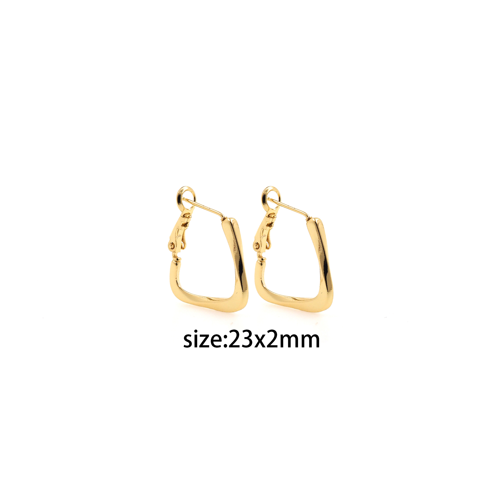 18K Gold Filled Thin Hoops Earrings,Dainty Hoops,Gold Huggies Hoop Earrings,Minimalist Earrings