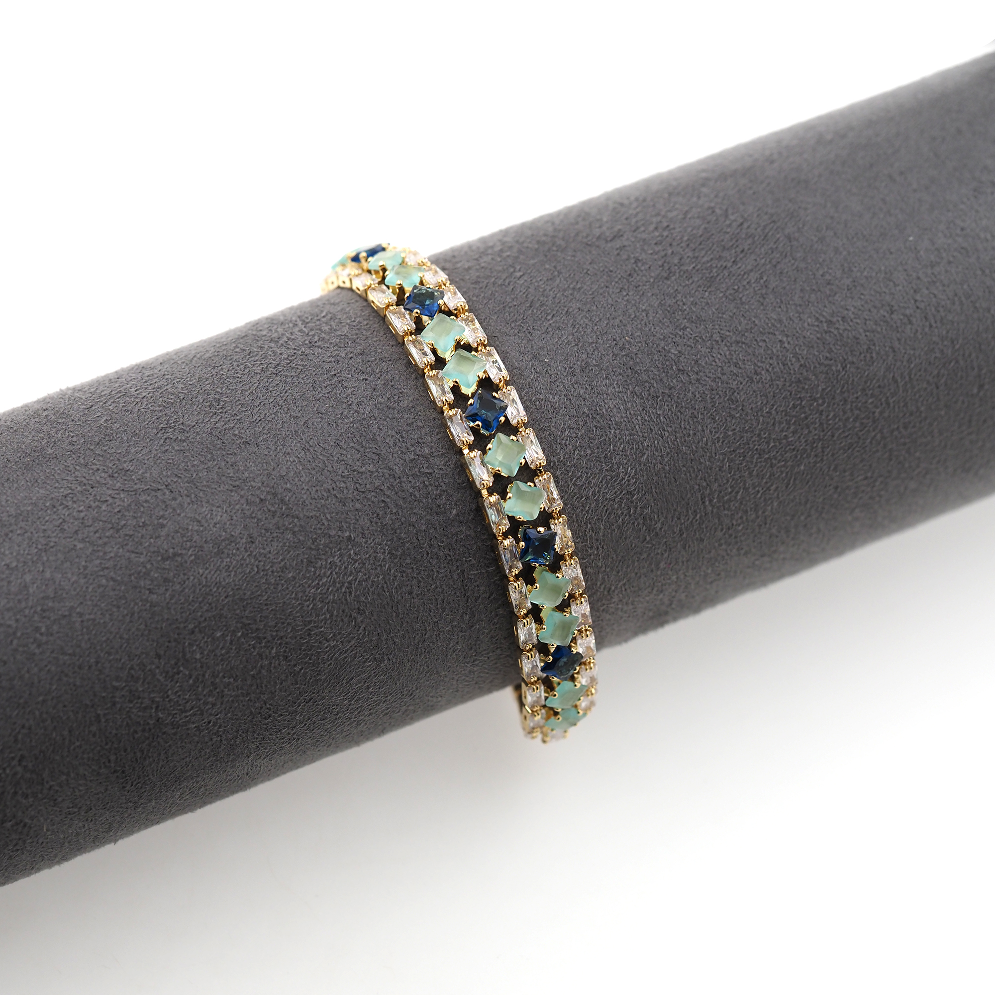 18K Gold Filled Zirconia Bracelet,Dainty Bracelet,Everyday Bracelet,Tennis Bracelet,Ladies Bracelet,Gift For Her