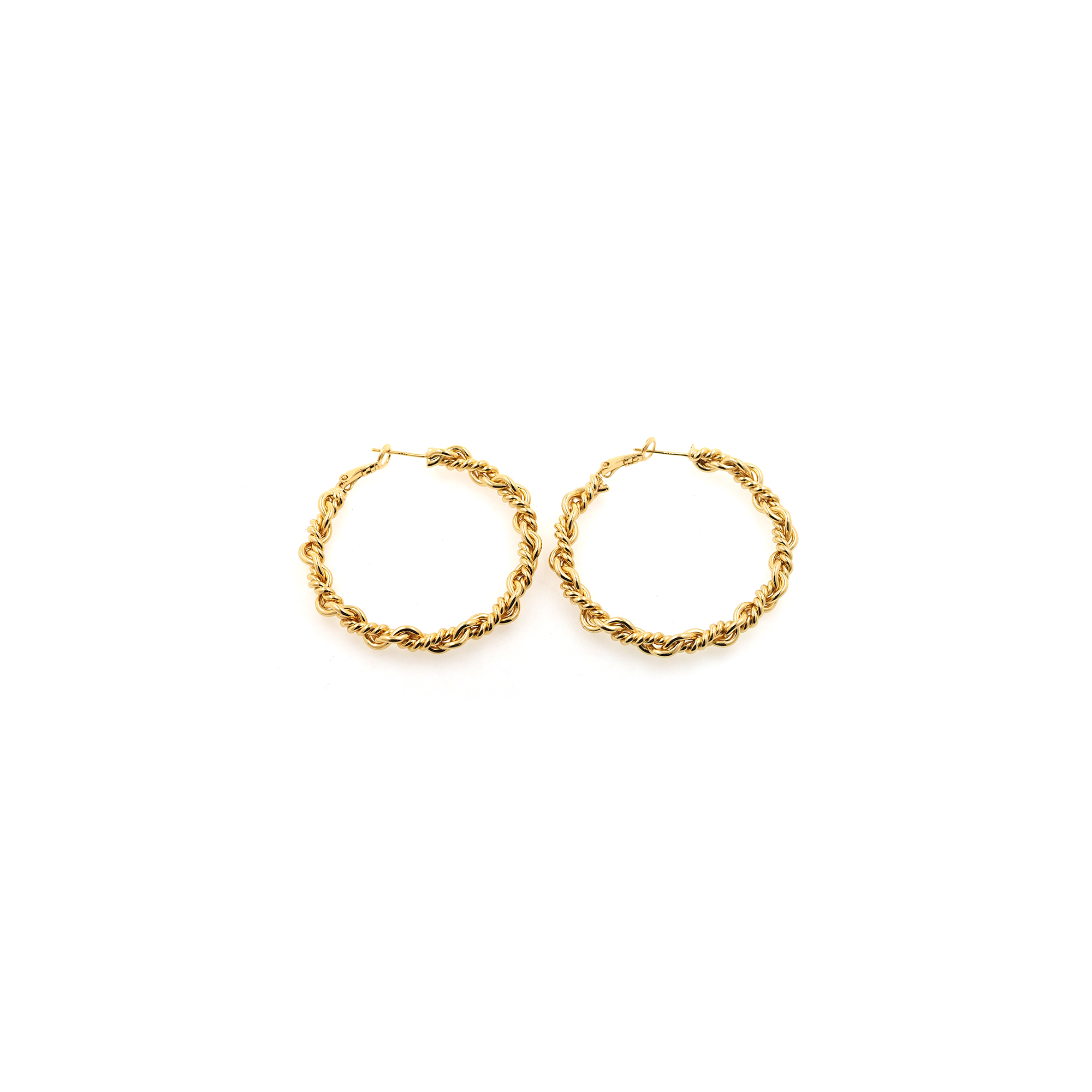 18K Gold Filled Twist Hoop Earrings,Dainty Round Earrings,Twisted Hoops,Gold Hoops Huggie,Minimalist Earrings