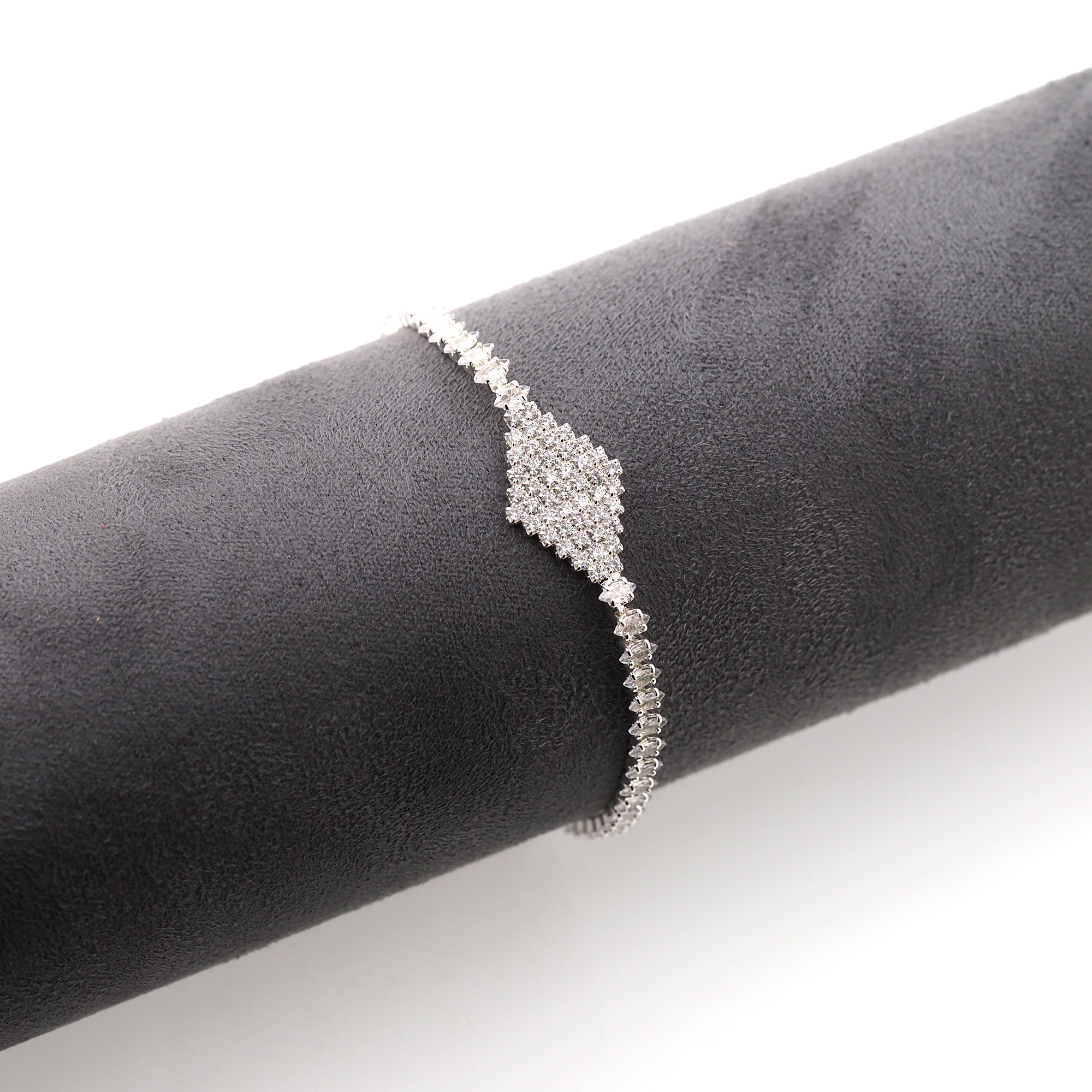 18K Gold Filled Zirconia Bracelet,Dainty Bracelet,Everyday Bracelet,Tennis Bracelet,Ladies Bracelet,Gift For Her