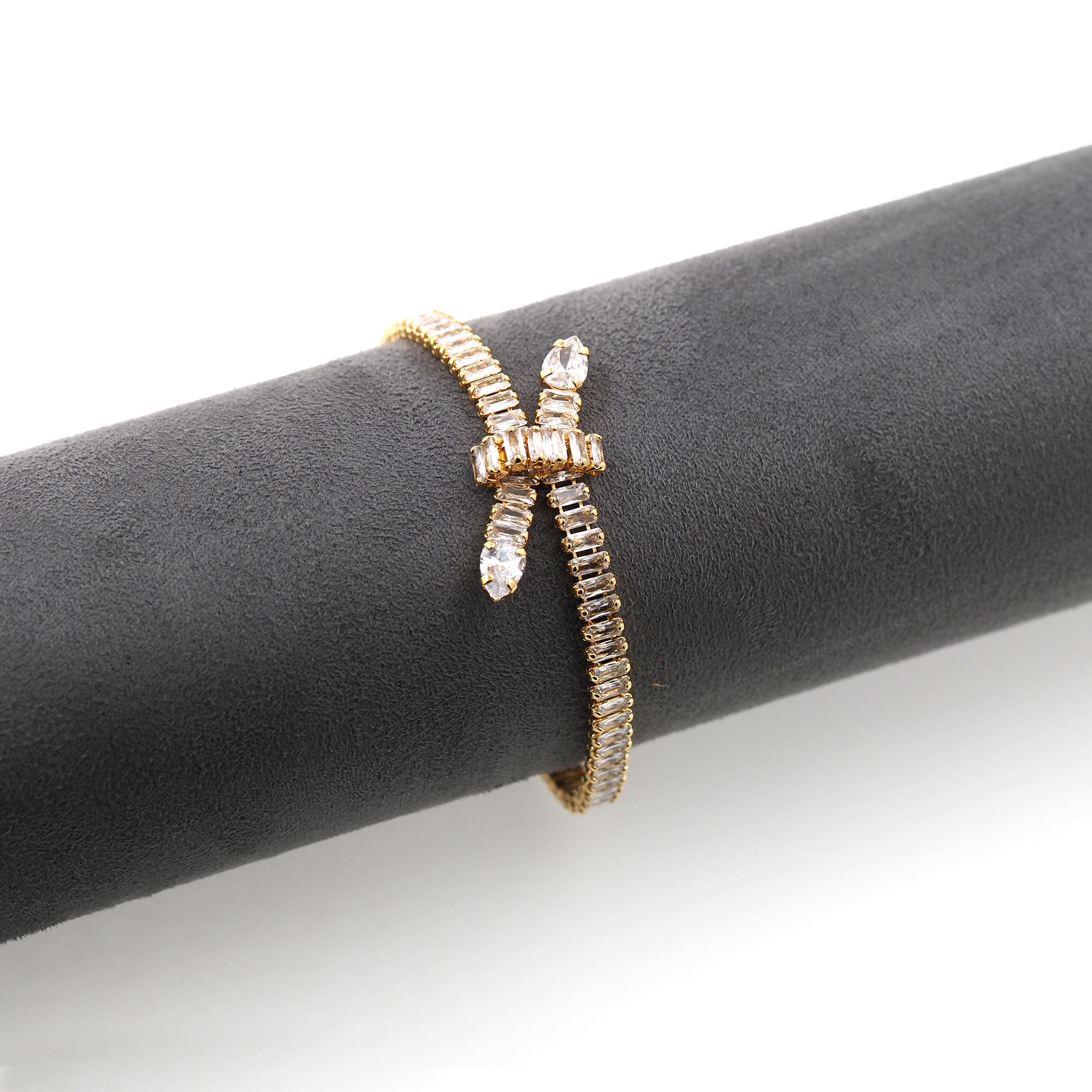 18K Gold Filled Zirconia Bracelet,Dainty Bracelet,Everyday Bracelet,Tennis Bracelet,Ladies Bracelet,Gift For Her