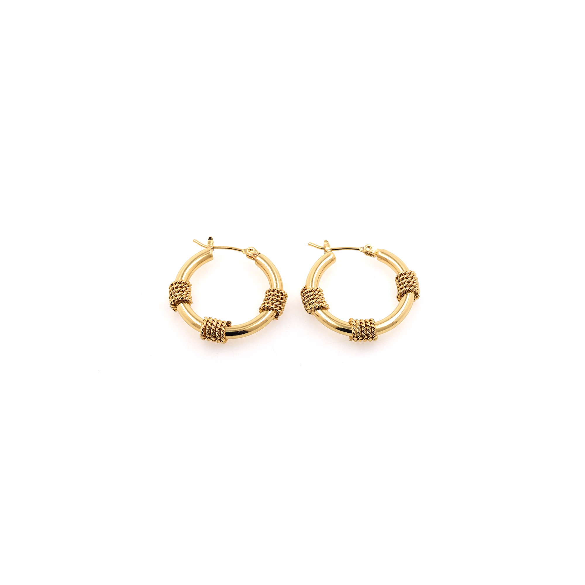 18K Gold Filled Round Hoops Earrings,Dainty Hoops,Gold Huggies Hoop Earrings,Minimalist Earrings