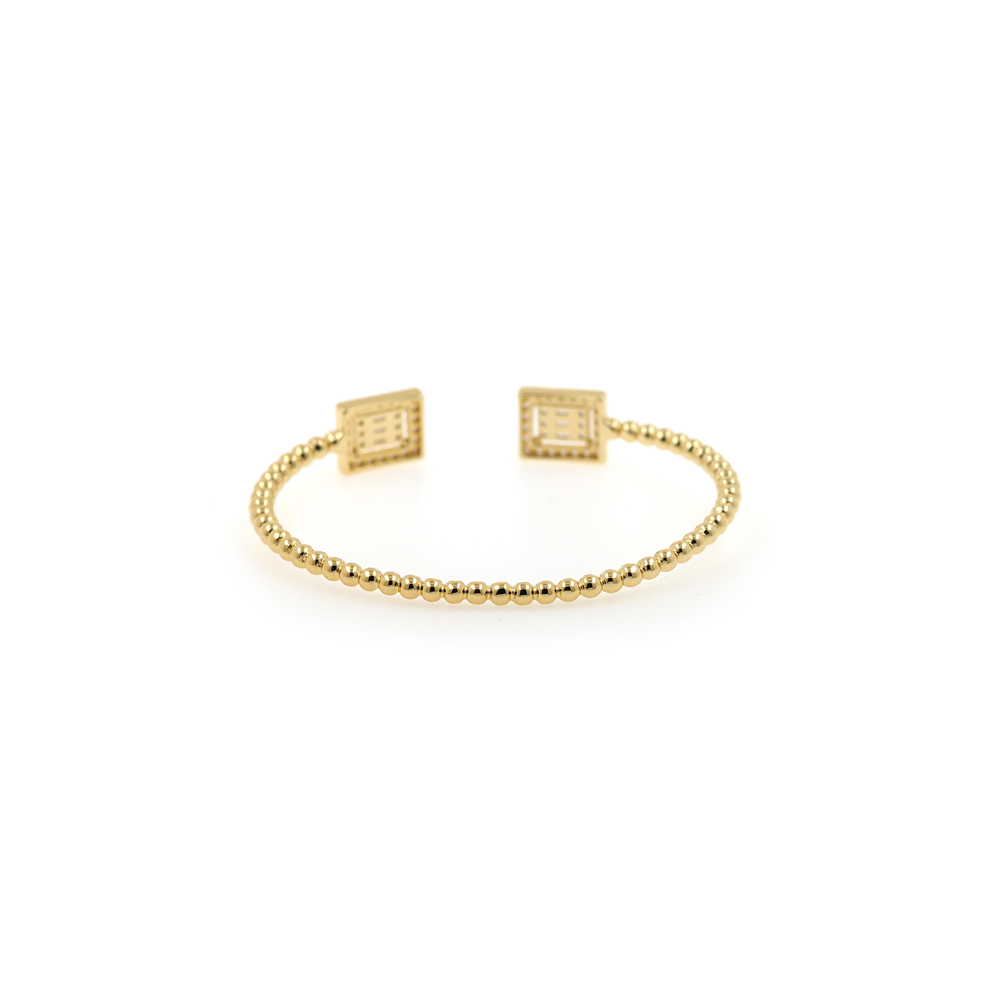 18K Gold Filled CZ Bangle For Women,Minimalist Bracelet,Cuff Bangle Bracelet,Everyday Bracelet,Gift for Her