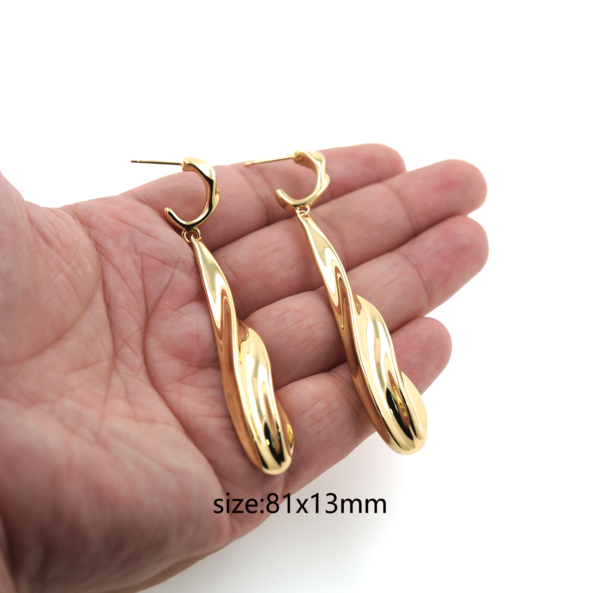 18K Gold Filled Teardrop Stud Earrings,Dangle Earring,Water Drop Earrings,Dainty Earrings,Minimalist Earring,Gift for Wife