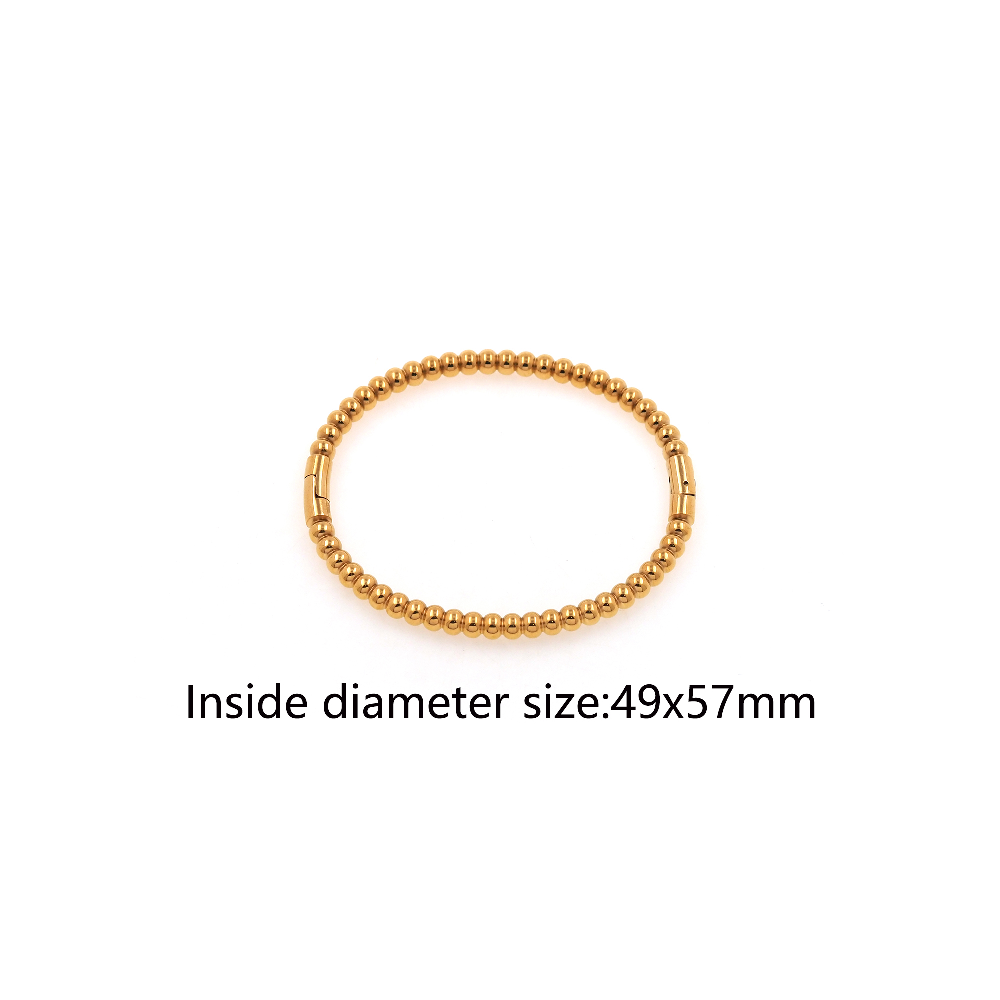 18K Gold Filled Beaded Chain Bracelet,Ball Bracelet,Link Chain Bracelet,Ladies Bracelet,Gift For Her