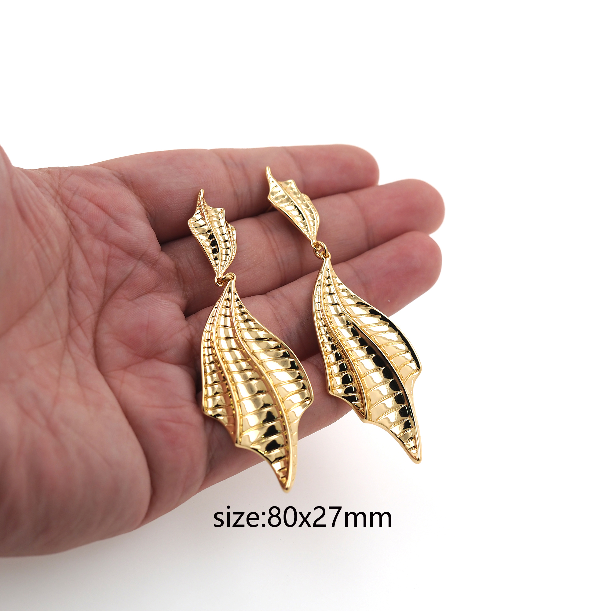 18K Gold Filled Geometric Stud Earrings,Geometric Earrings,Long Earrings,Minimalist Earring,Gift for Wife