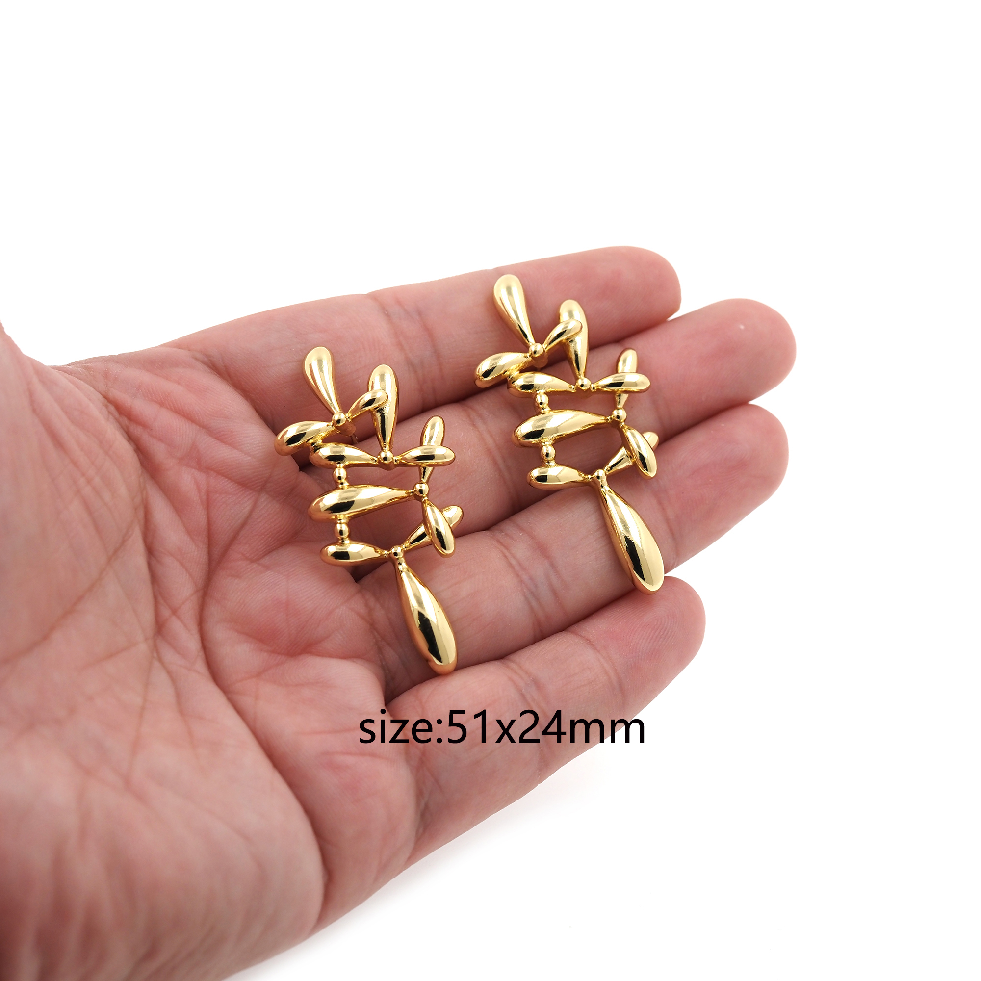 18K Gold Filled Irregular Stud Earrings,Geometric Earrings,Dainty Earrings,Minimalist Earring,Gift for Wife