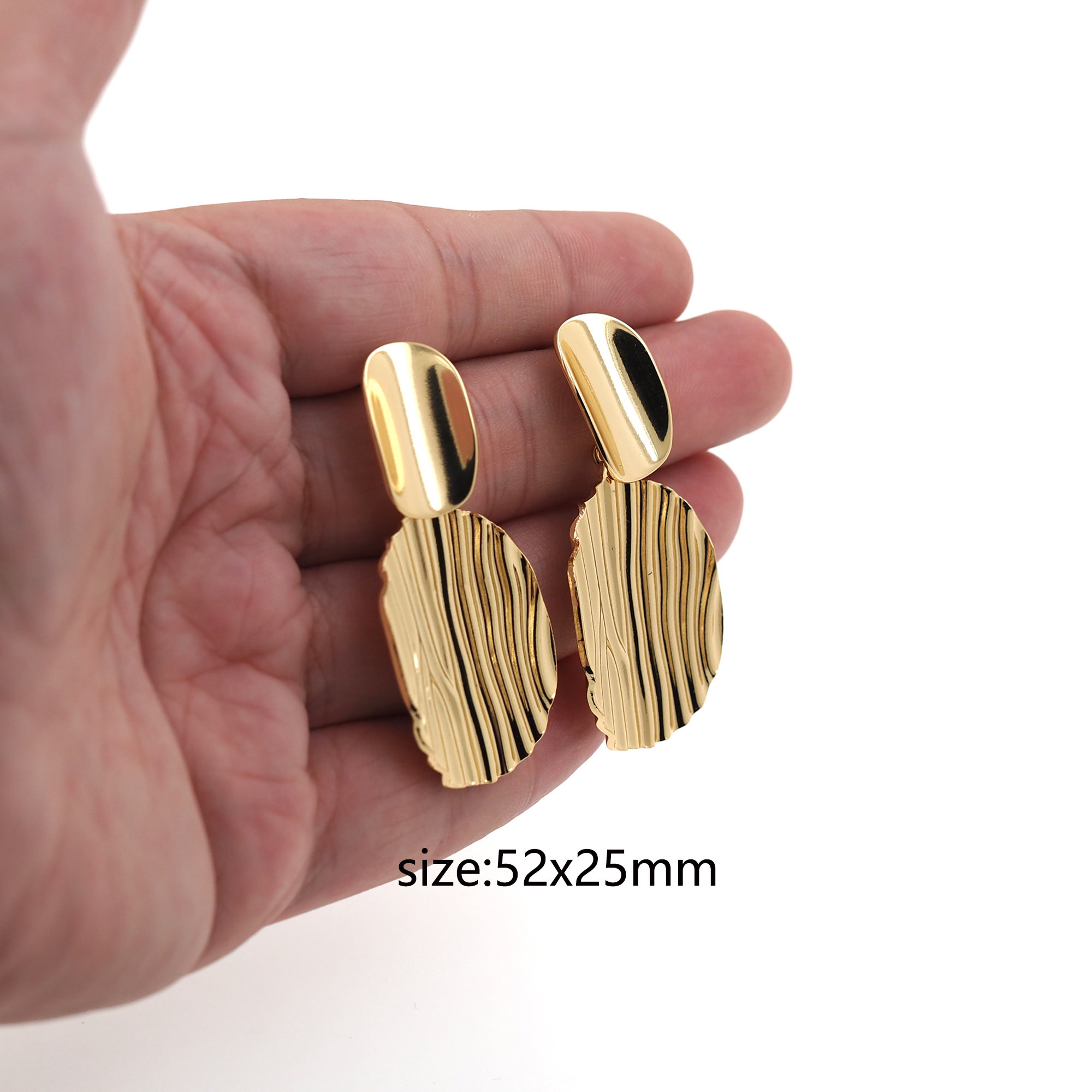 18K Gold Filled Oval Stud Earrings,Dangle Earring,Oval Earrings,Dainty Earrings,Minimalist Earring,Gift for Wife