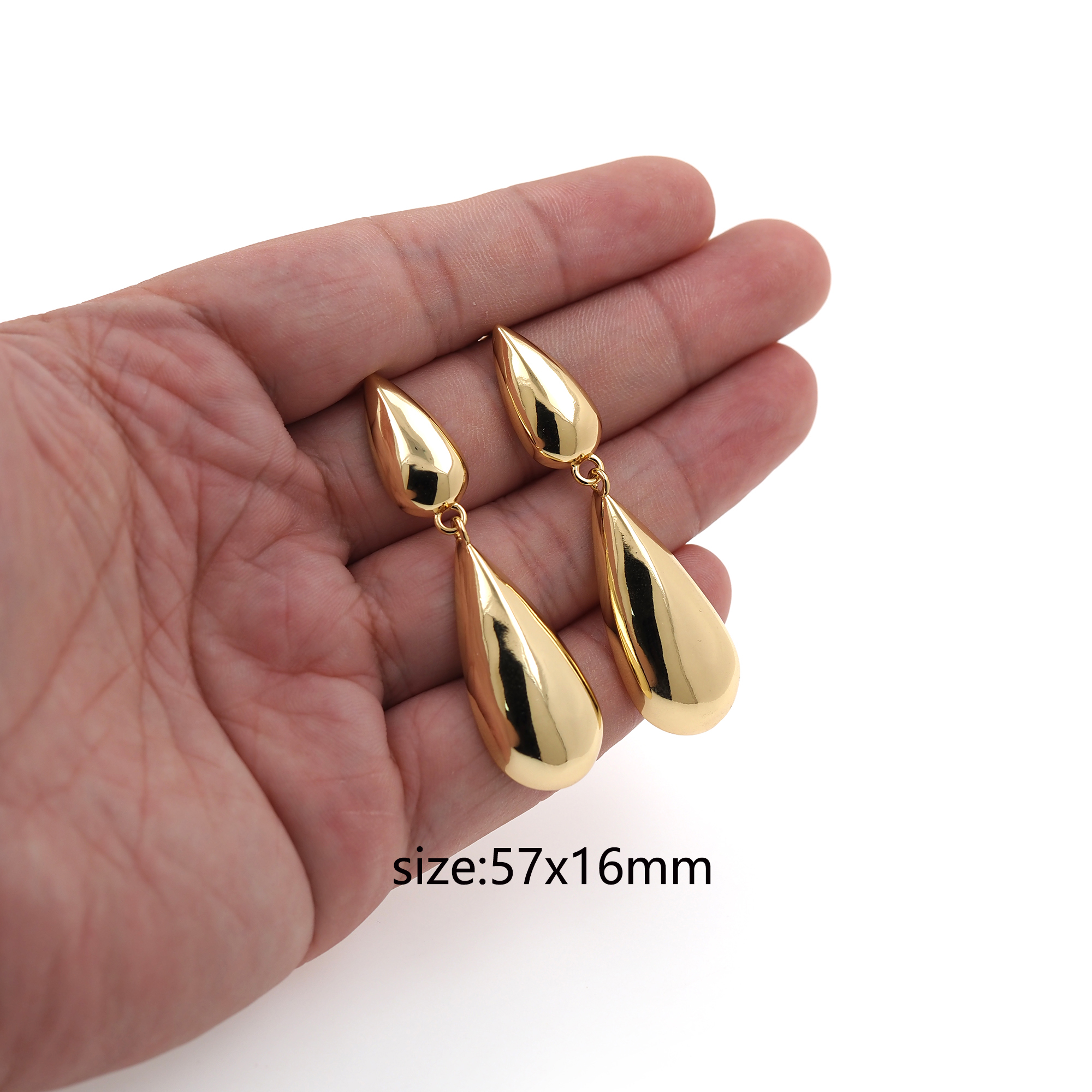 18K Gold Filled Teardrop Stud Earrings,Dangle Earring,Water Drop Earrings,Dainty Earrings,Minimalist Earring,Gift for Wife