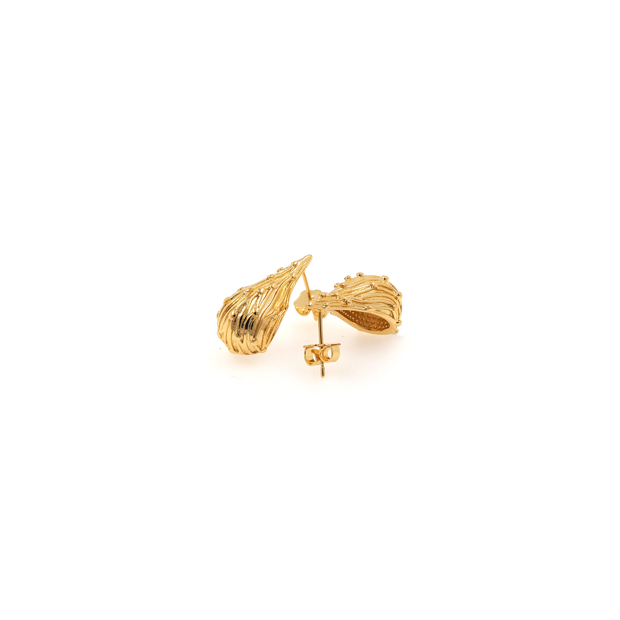18K Gold Filled Teardrop Stud Earrings,Water Drop Earrings,Dainty Earrings,Minimalist Earring,Gift for Wife