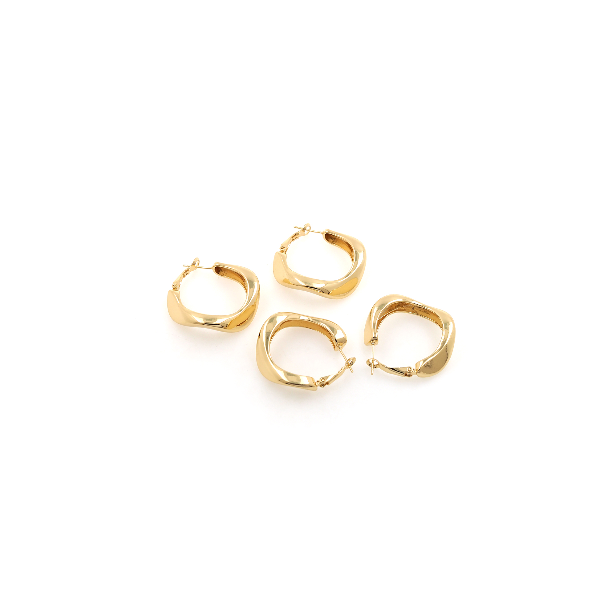 18K Gold Filled Square Hoop Earring,Minimalist Earrings,Dainty Hoops,Huggie Earrings,Gift for Her