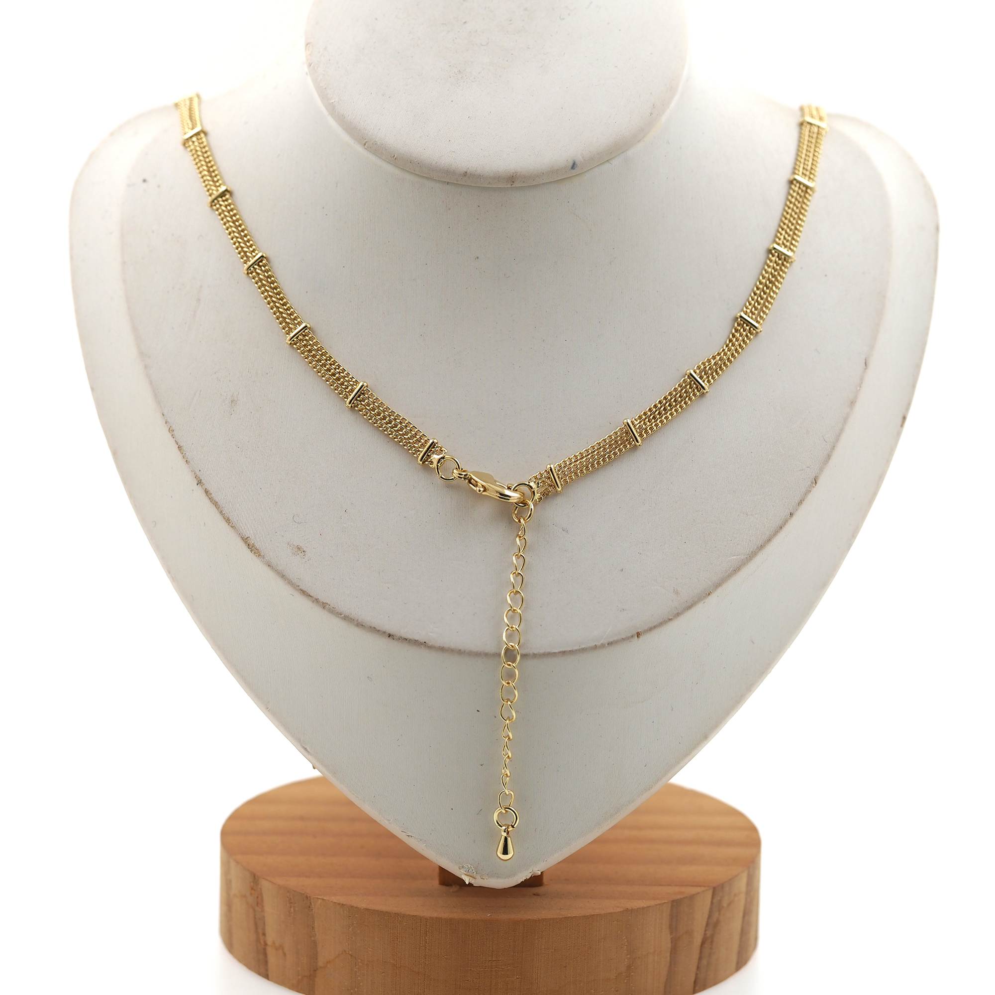 18K Gold Filled Curb Chain Necklace,Link Chain Necklace,Thin Cuban Chain,Minimalist Necklace,Adjustable Necklace