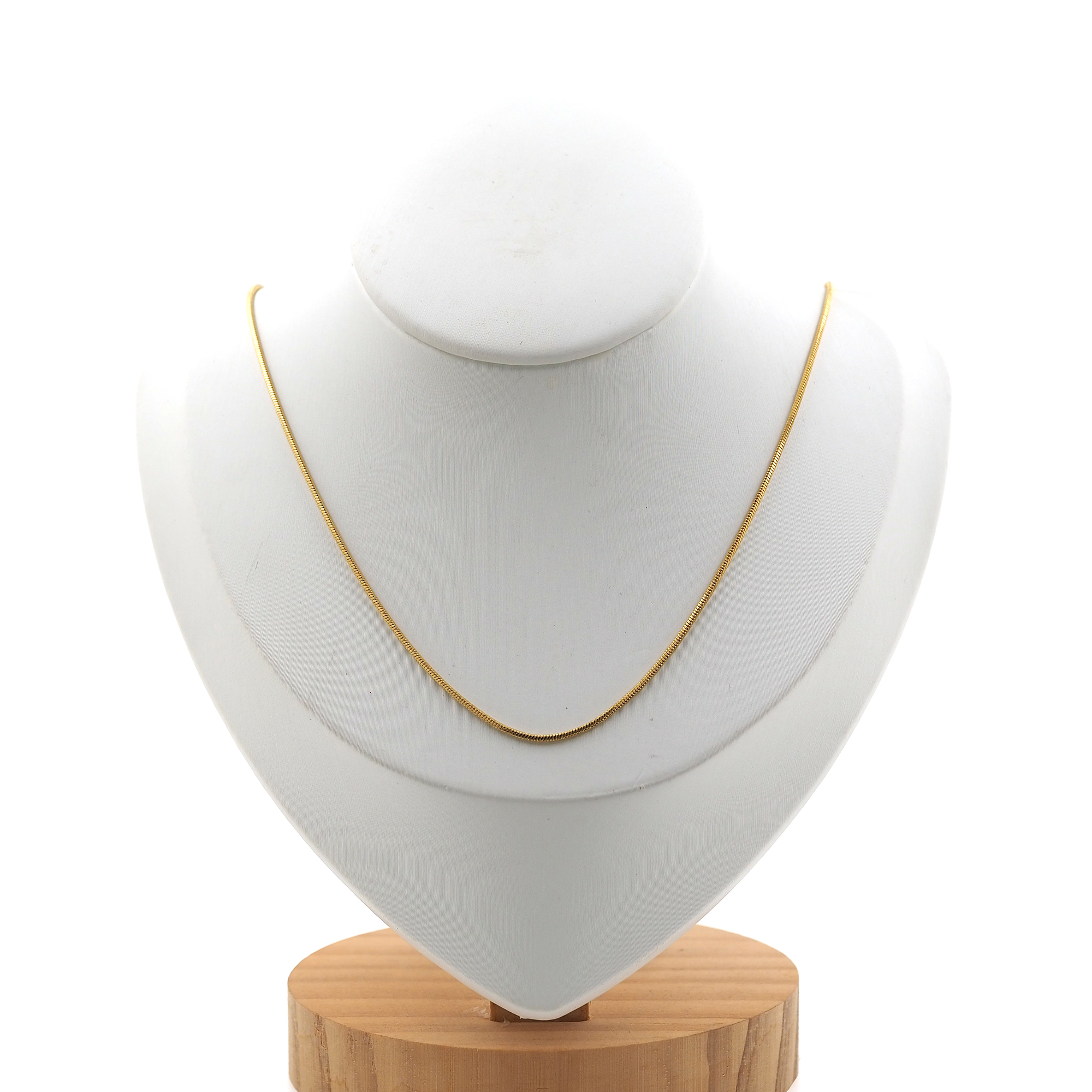 18K Gold Filled Snake Chain Necklace,Link Chain Necklace,Thin Snake Chain,Minimalist Necklace,Adjustable Necklace