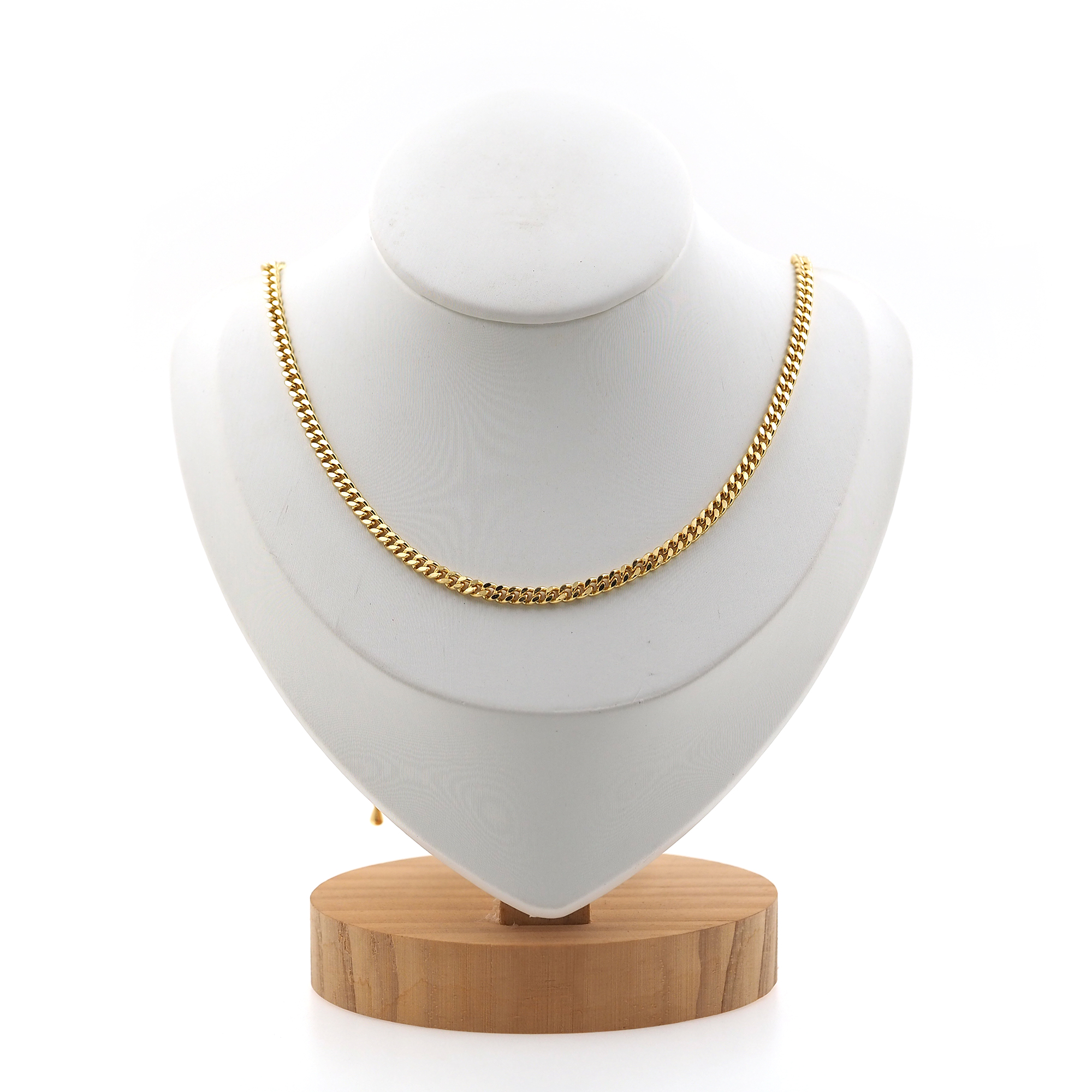 18K Gold Filled Curb Chain Necklace,Link Chain Necklace,Thin Cuban Chain,Minimalist Necklace,Adjustable Necklace