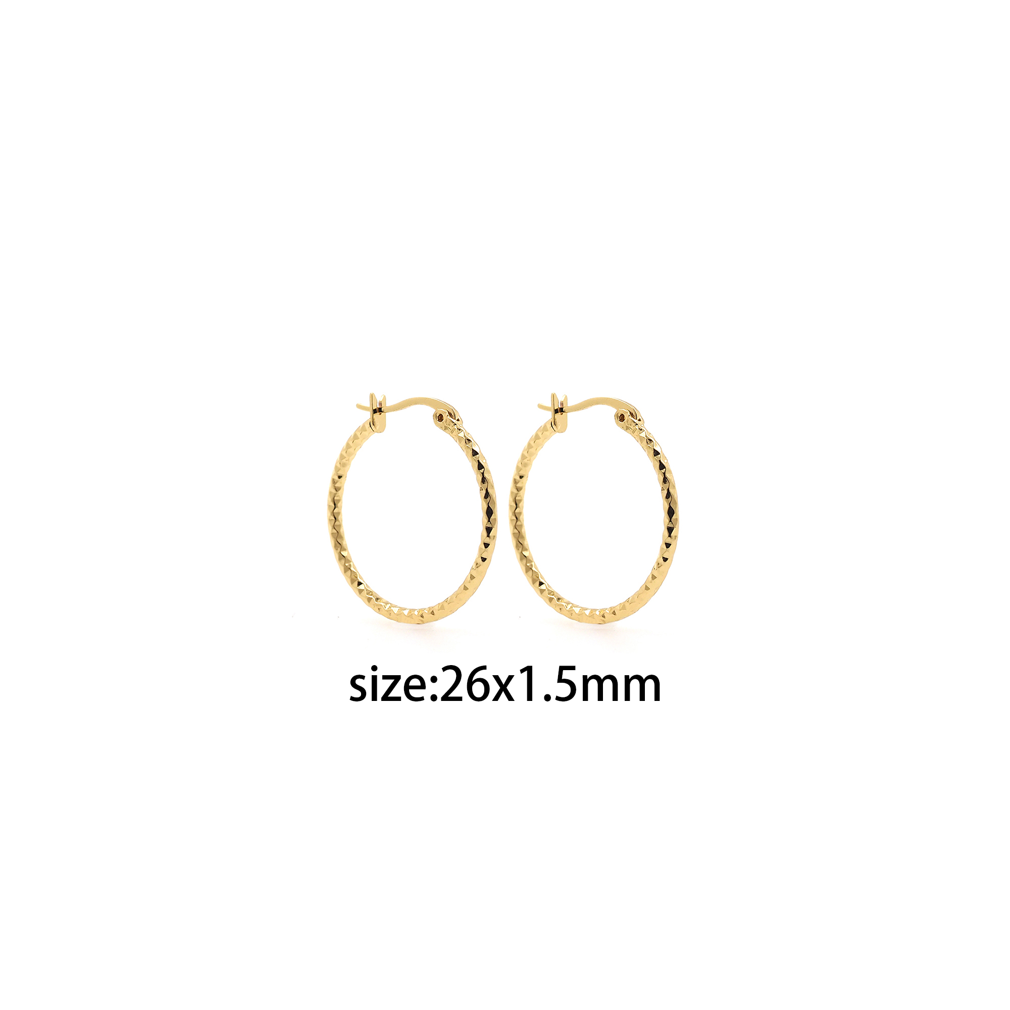 Dainty Thin Earrings,18K Gold Filled Round Hoop Earrings,Gold Hoops,Minimalist Hoops Huggie