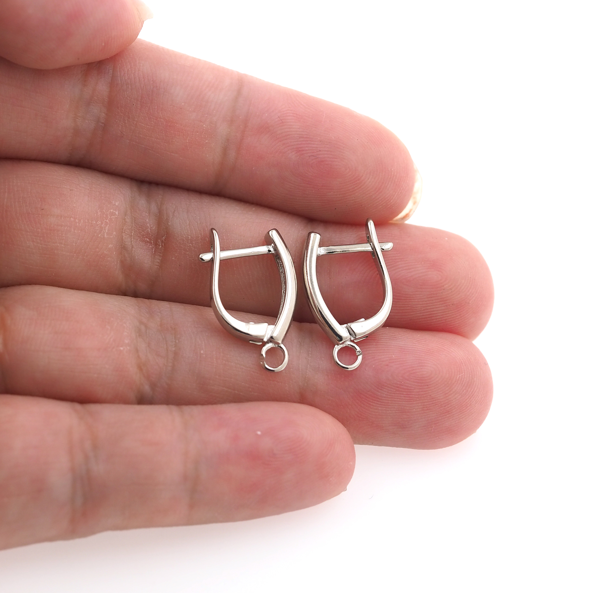 18K Gold Filled Minimalist Hoop Earrings,Dainty Earrings,Gold Hoops,Dainty Hoops Huggie,DIY Jewelry Making Supply