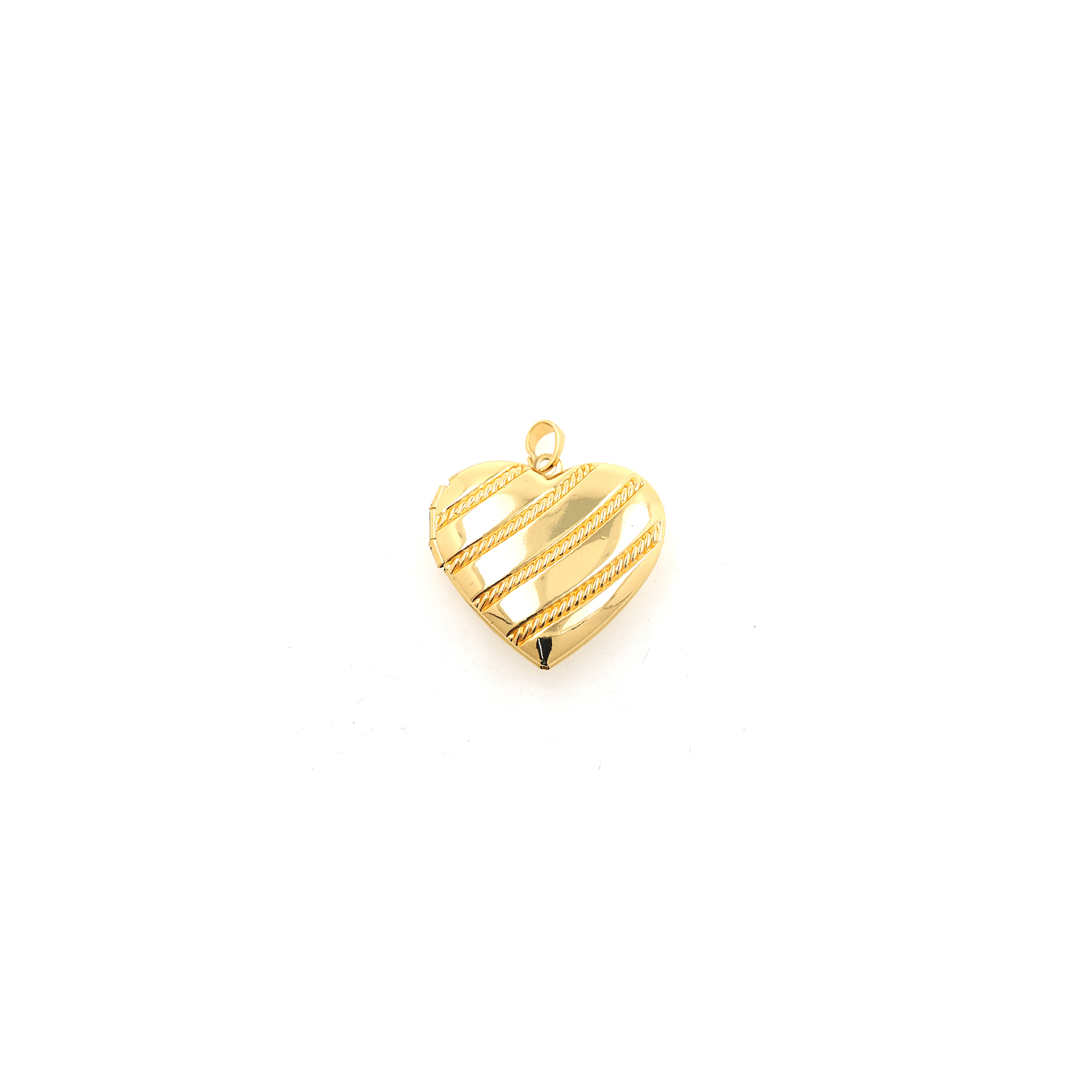 18K Gold Filled Heart Pendant,Enamel Heart Charm Earrings Necklace for DIY Jewelry Making Supply