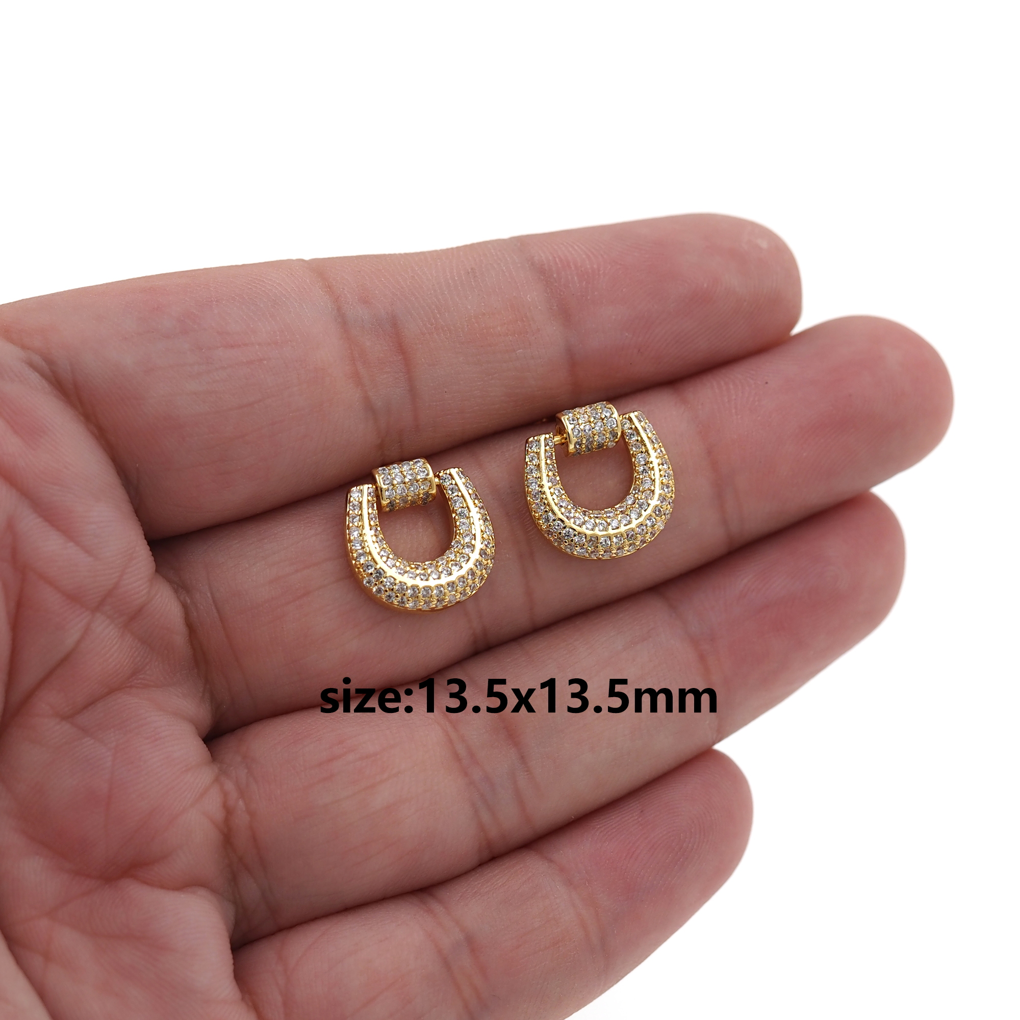 18K Gold Filled Geometric Stud Earrings,Geometric Earrings,Minimalist Earring,Dainty Earrings,Gift for Wife