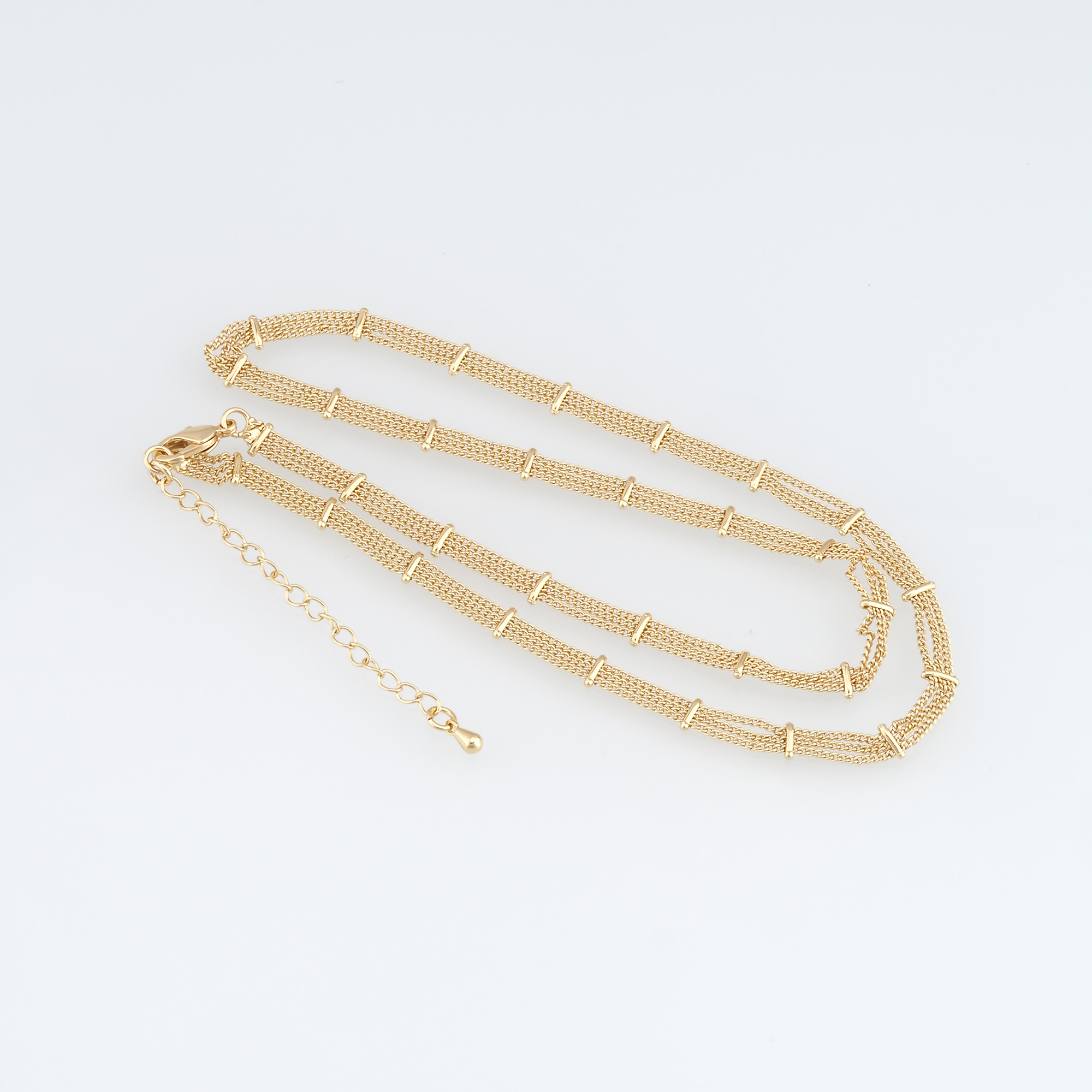 18K Gold Filled Chain Necklace,Link Chain Necklace,Thin Chain,Minimalist Necklace,Adjustable Necklace