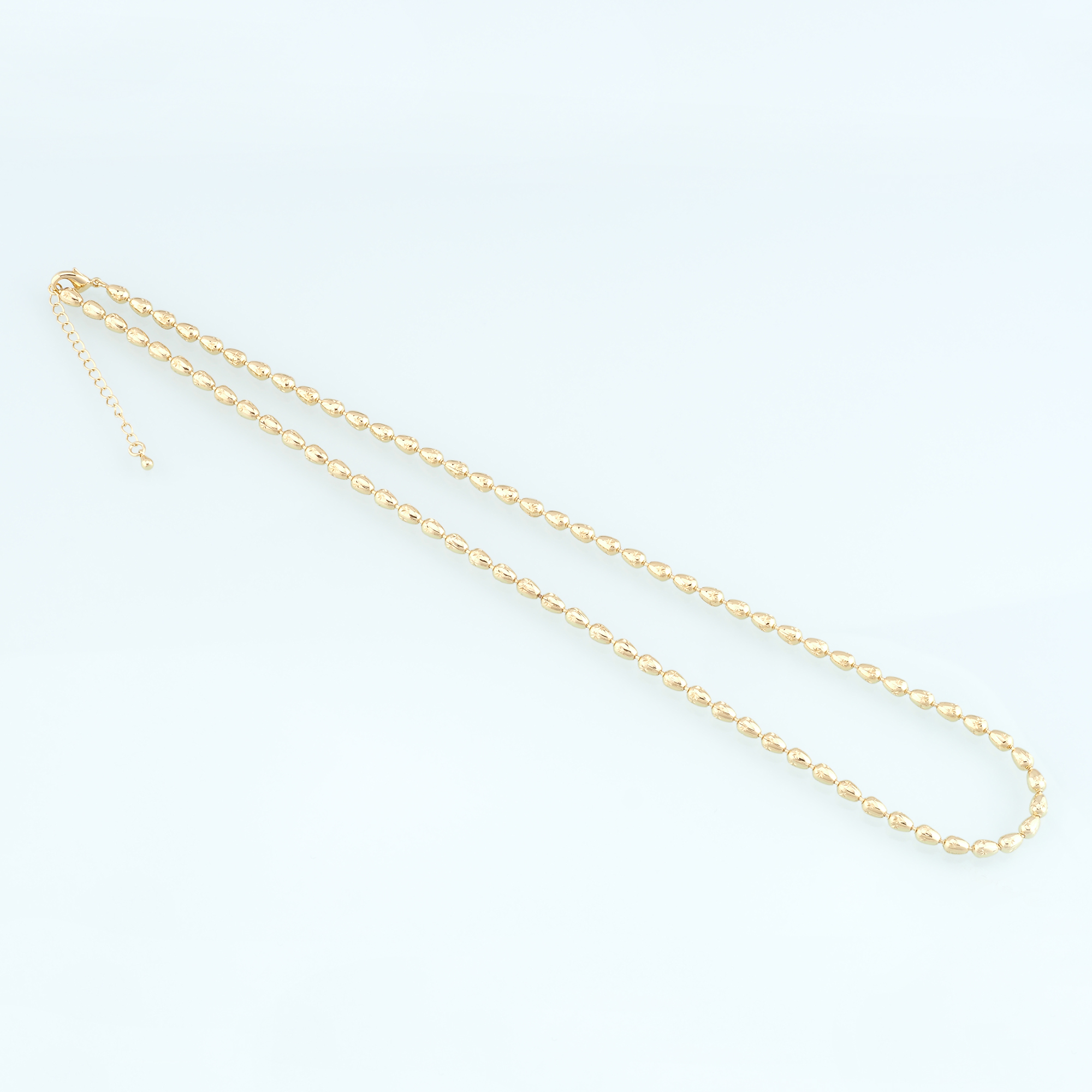 18K Gold Filled Ball Chain Necklace,Gold Link Chain Necklace,Oval Link Chain,Minimalist Necklace,Adjustable Necklace