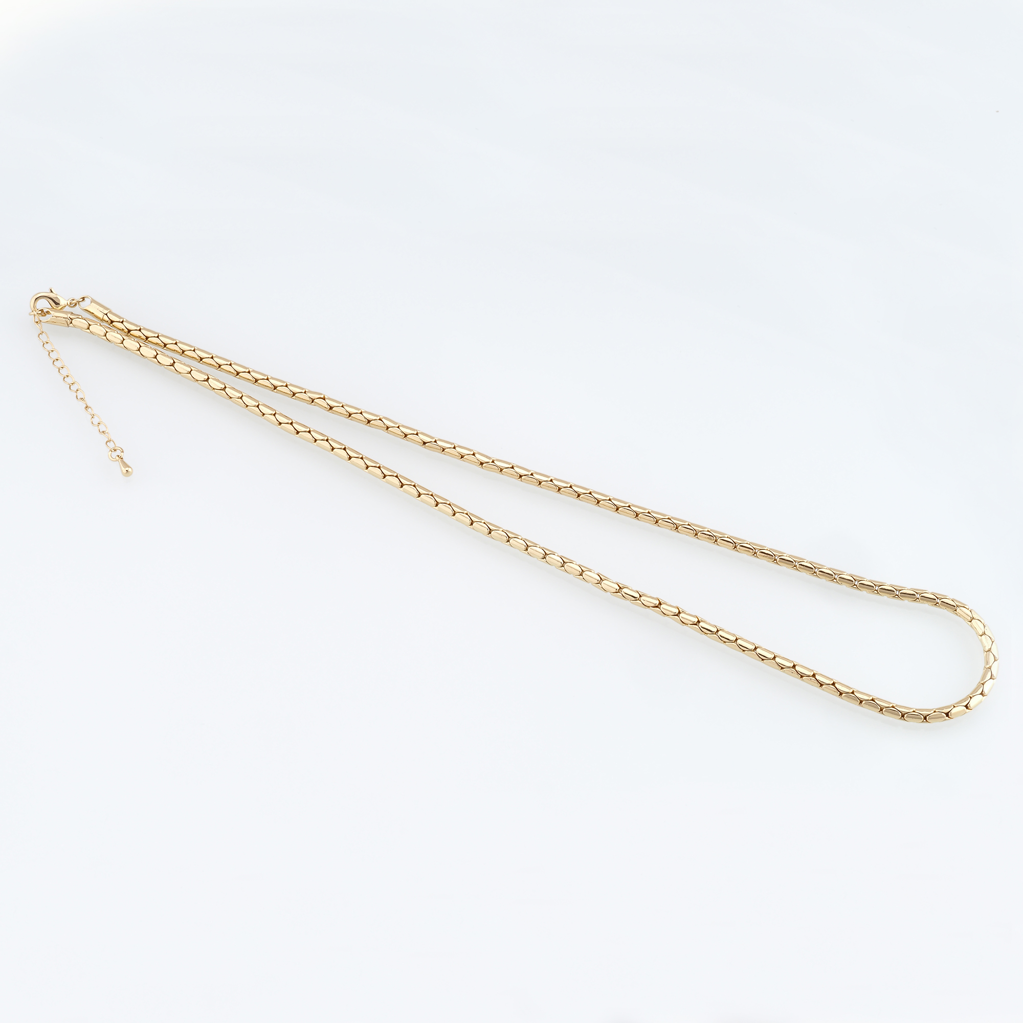 18K Gold Filled Snake Chain Necklace,Gold Link Chain Necklace,Link Chain,Minimalist Necklace,Adjustable Necklace