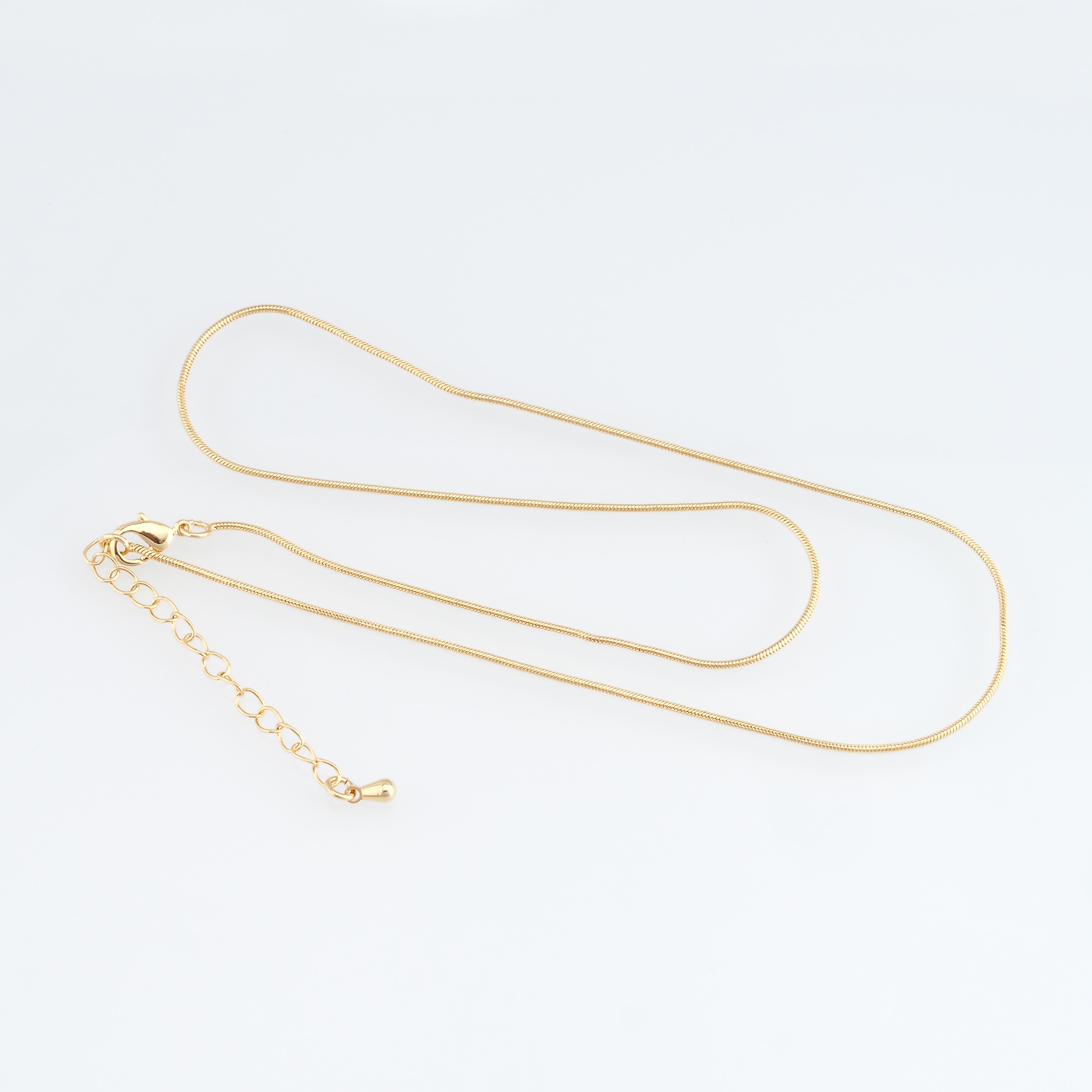18K Gold Filled Snake Chain Necklace,Thin Link Chain Necklace,Link Chain,Minimalist Necklace,Adjustable Necklace