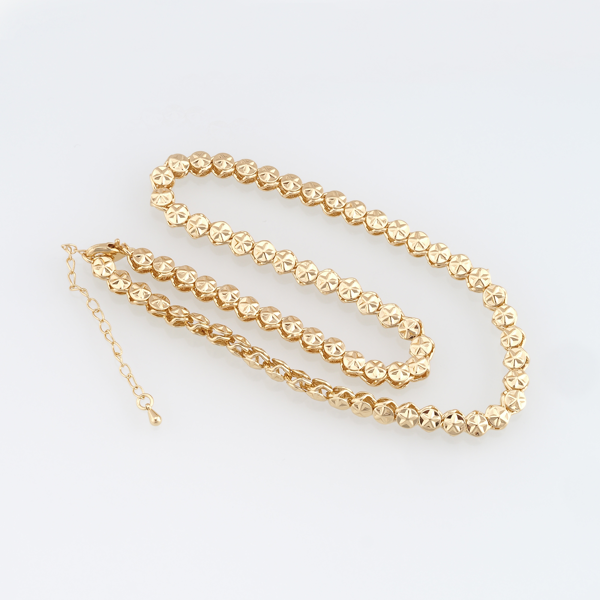 18K Gold Filled Star Chain Necklace,Gold Link Chain Necklace,Star Link Chain,Minimalist Necklace,Adjustable Necklace