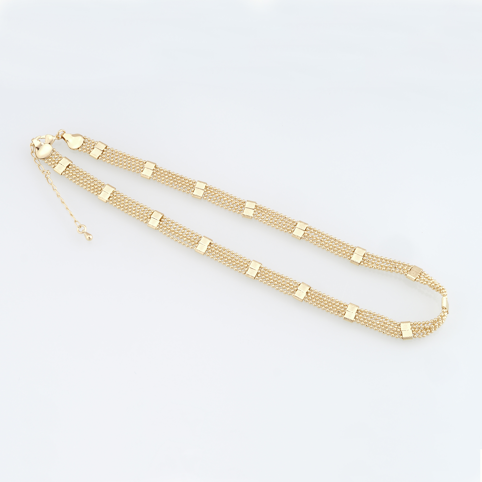 18K Gold Filled Ball Chain Necklace,Gold Link Chain Necklace,Ball Link Chain,Minimalist Necklace,Adjustable Necklace