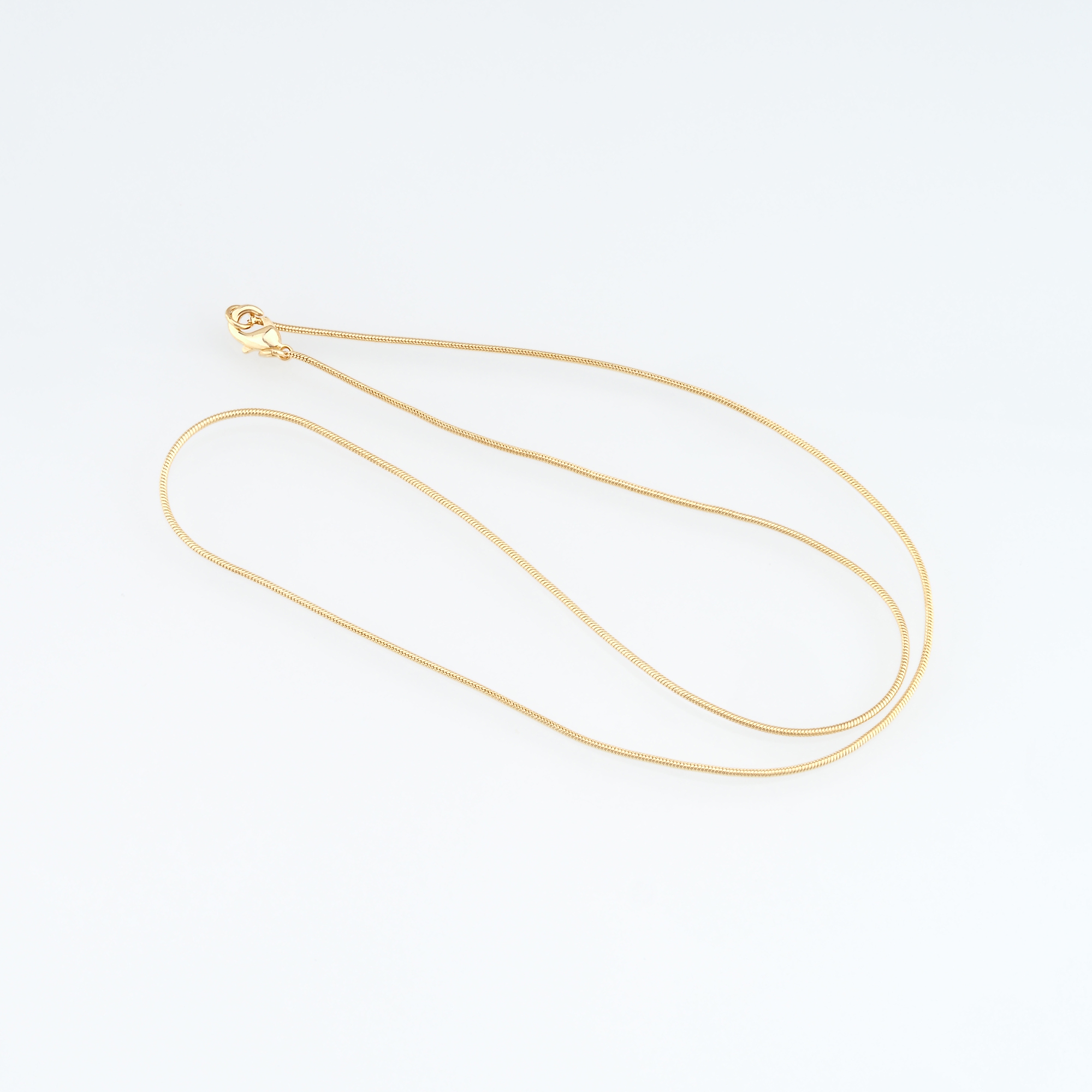 18K Gold Filled Snake Chain Necklace,Thin Link Chain Necklace,Link Chain,Minimalist Necklace,Adjustable Necklace