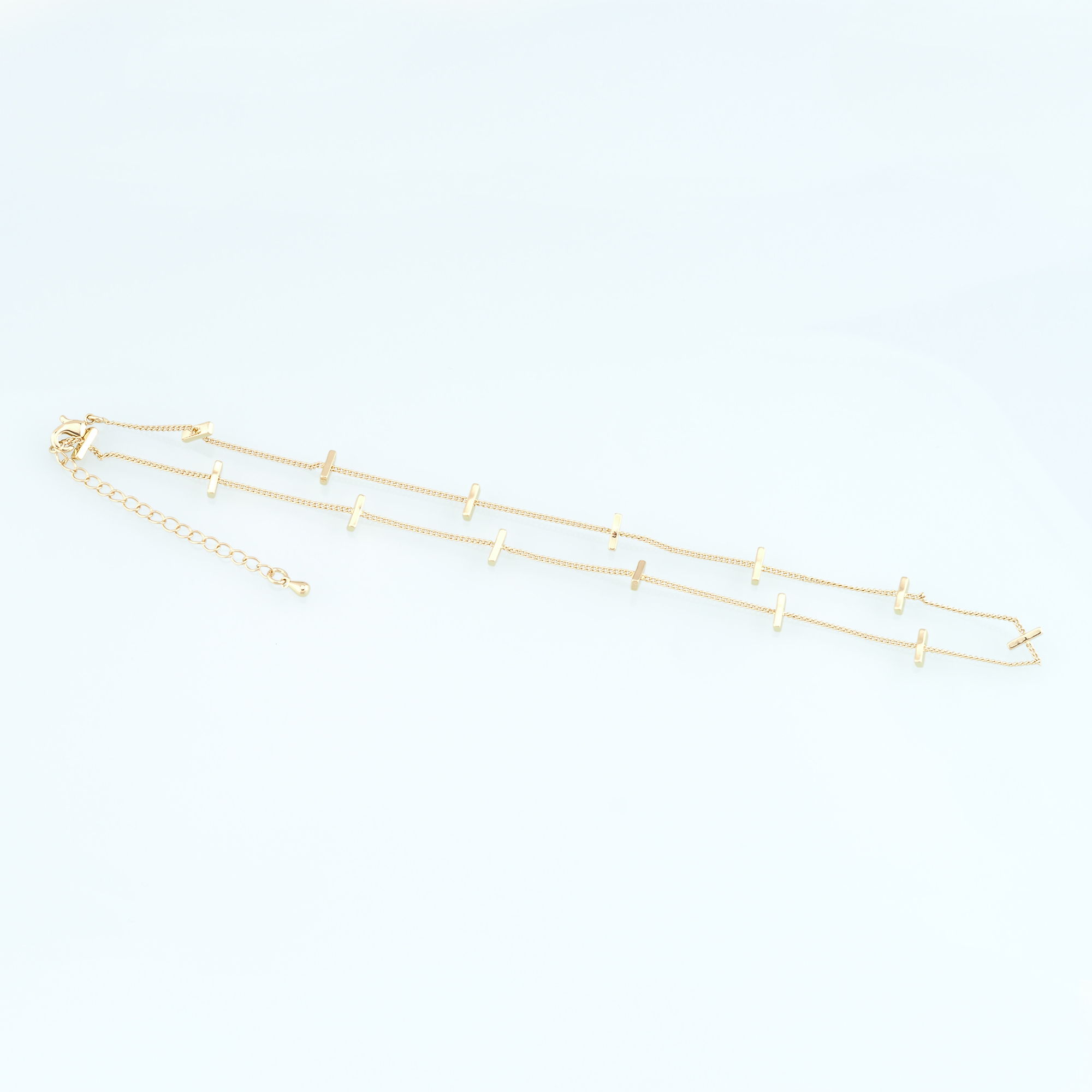 18K Gold Filled Cuban Chain Necklace,Thin Link Chain Necklace,Link Chain,Minimalist Necklace,Adjustable Necklace