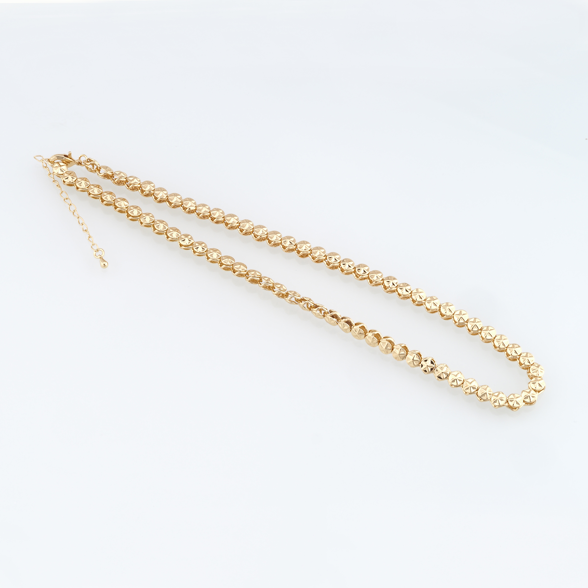 18K Gold Filled Star Chain Necklace,Gold Link Chain Necklace,Star Link Chain,Minimalist Necklace,Adjustable Necklace
